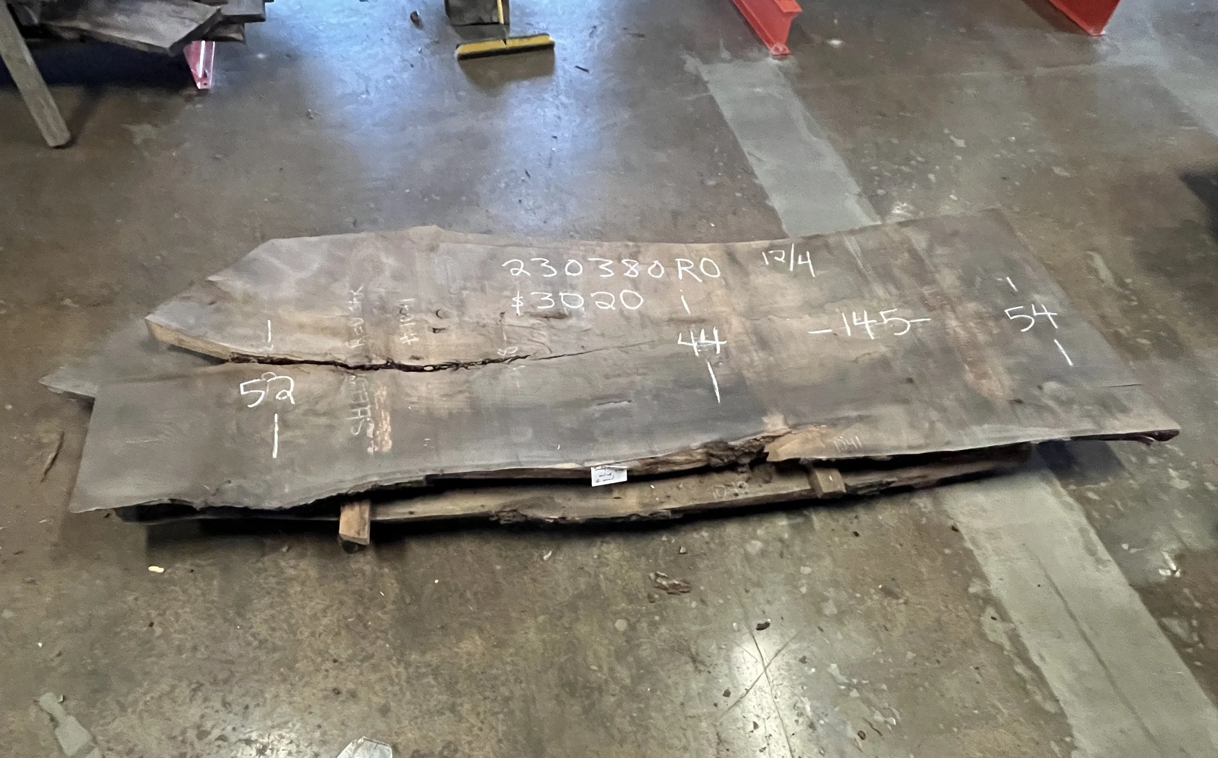 Red Oak Slab