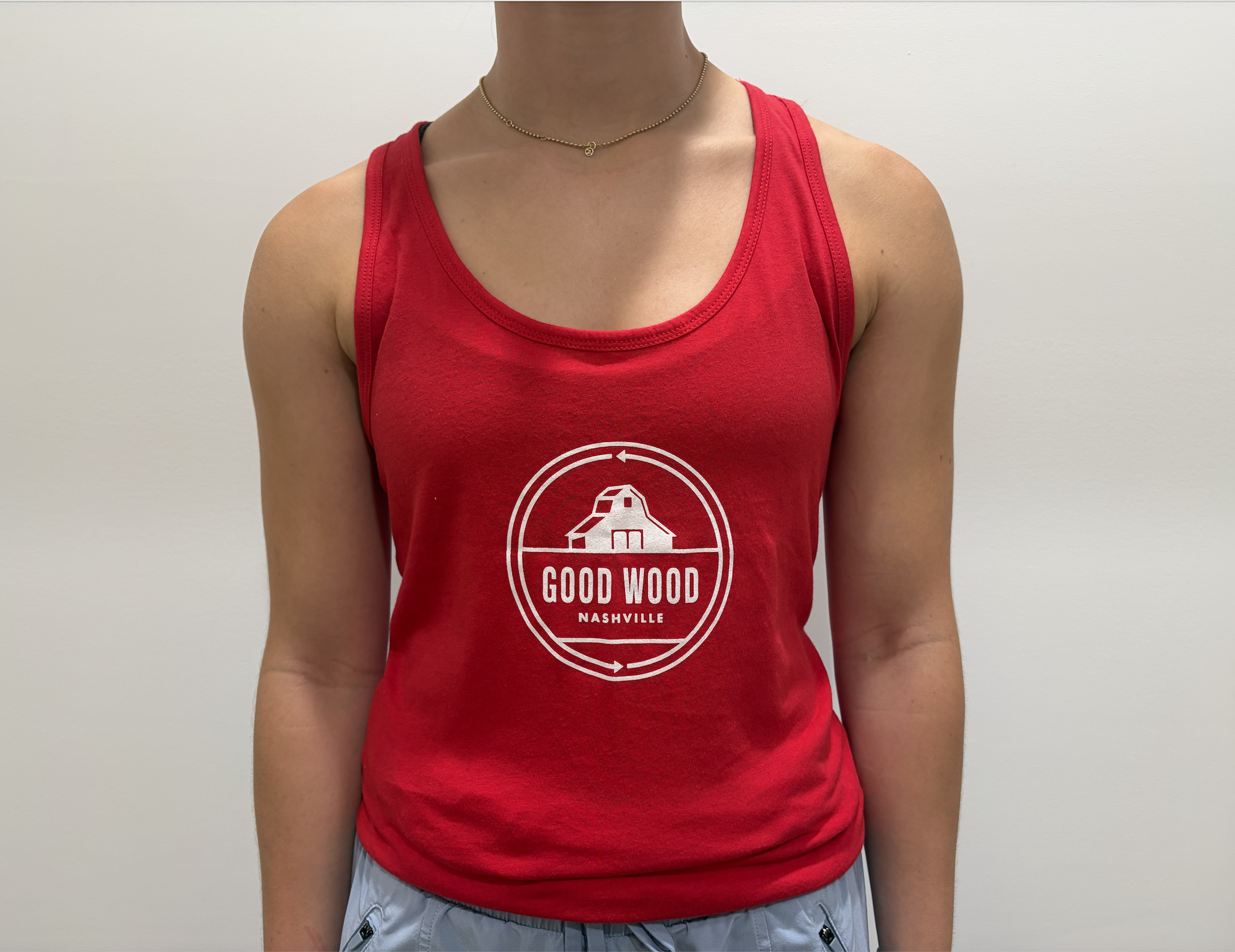 Red Women's Logo Tank