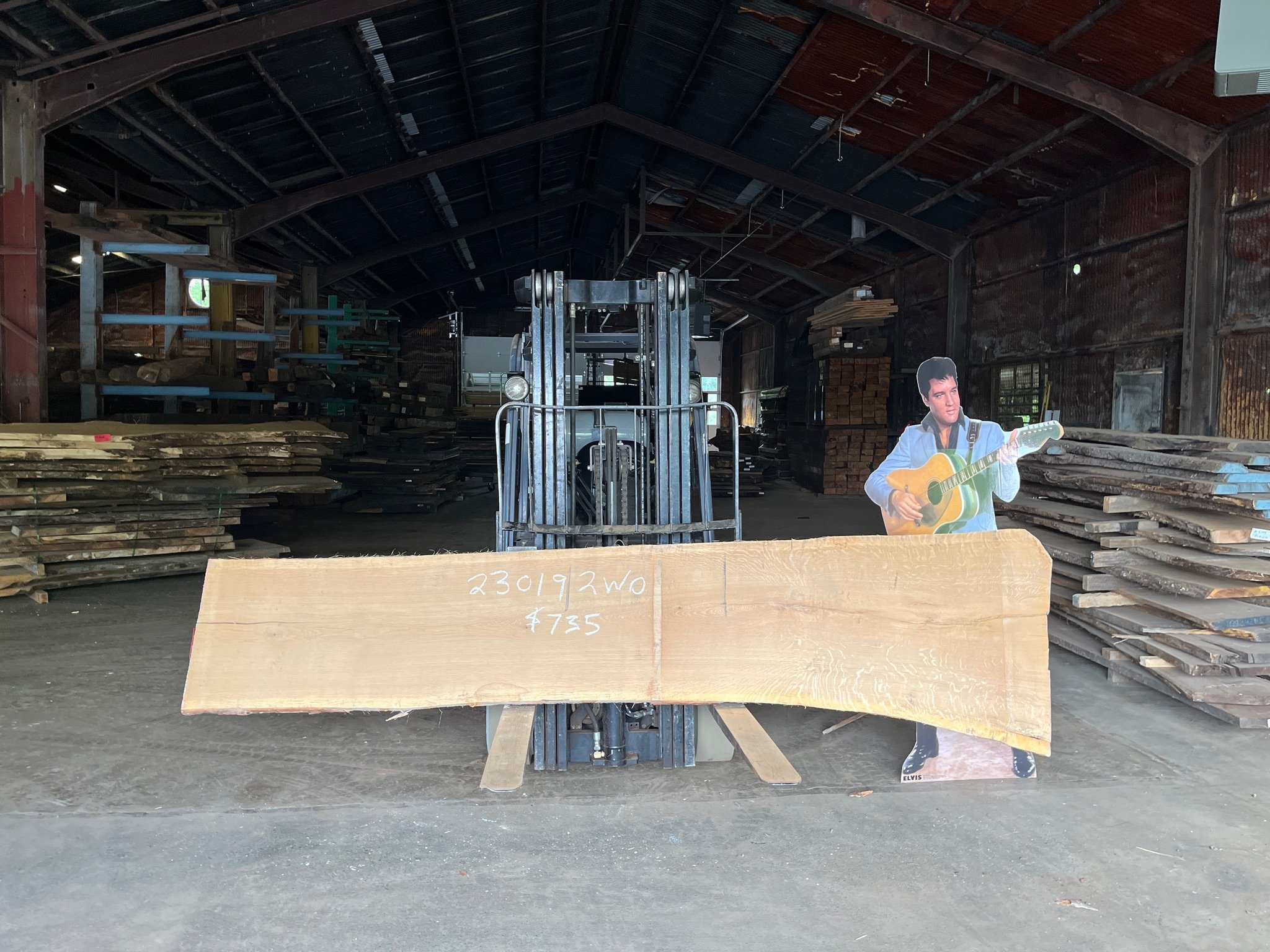 White Oak Slab