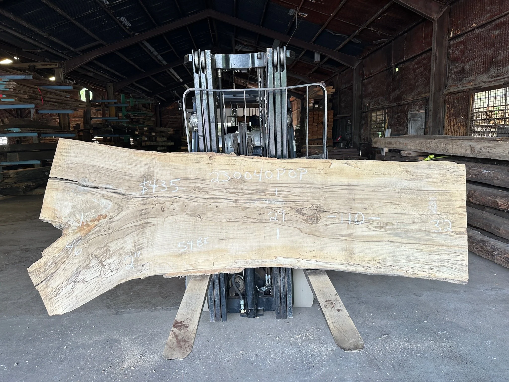 Poplar Slab