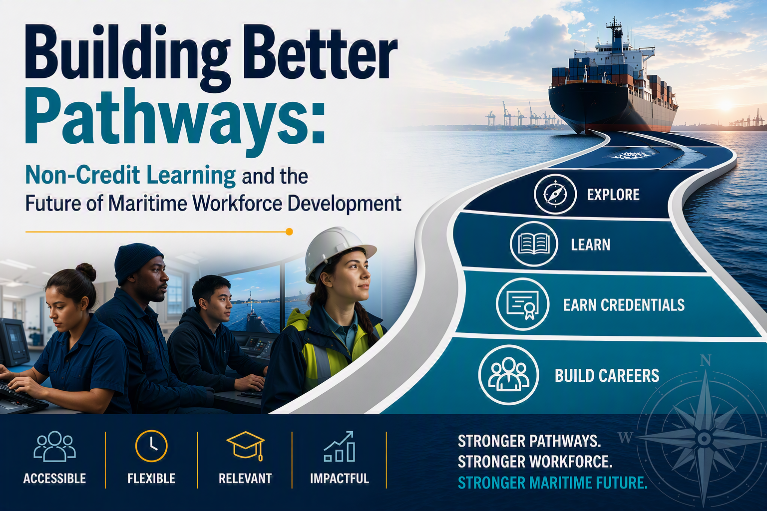 Building Better Pathways: Non-Credit Learning and the Future of Maritime Workforce Development