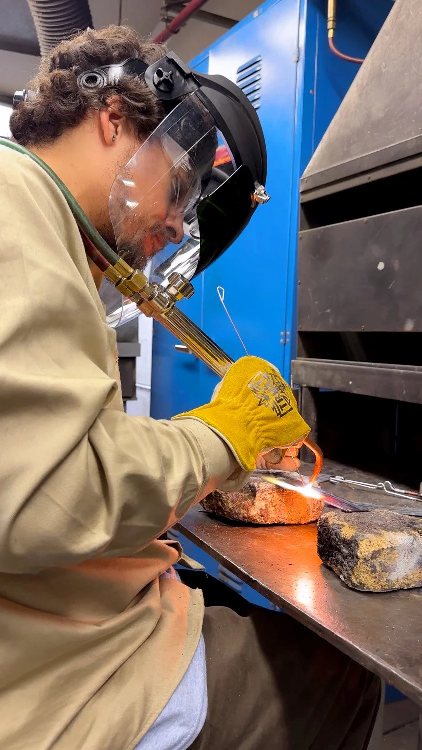 Walla Walla CC Welding Student