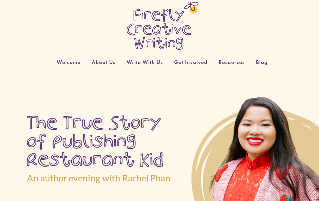 The True Story of Publishing Restaurant Kid: An Author Evening with Rachel Phan
