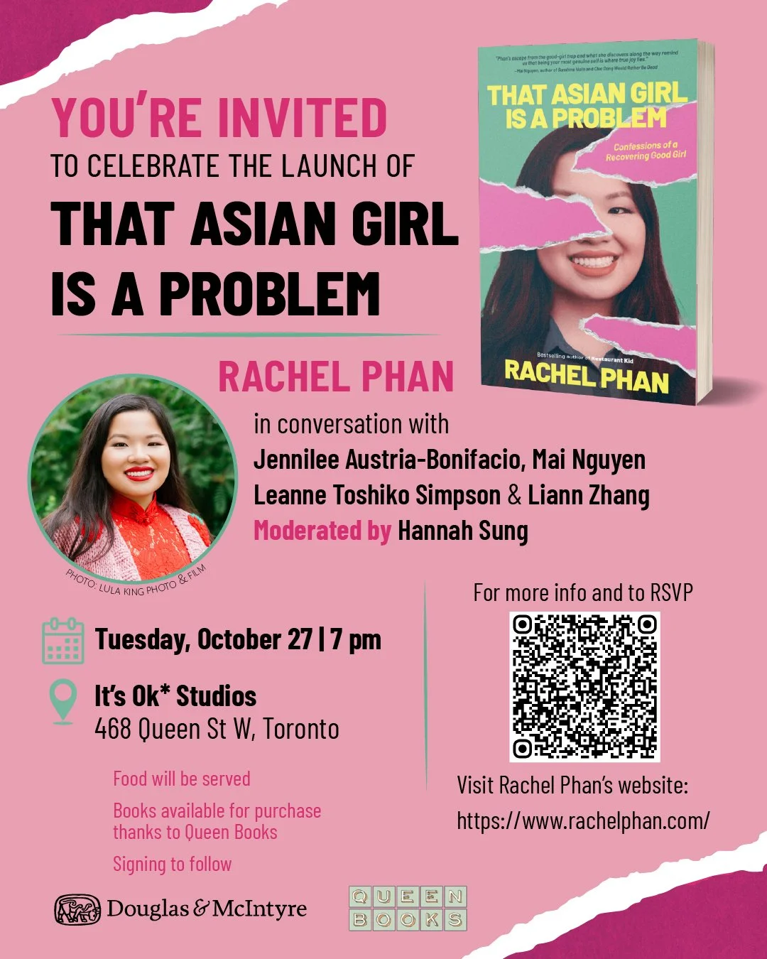 That Asian Girl Is a Problem Toronto Book Launch