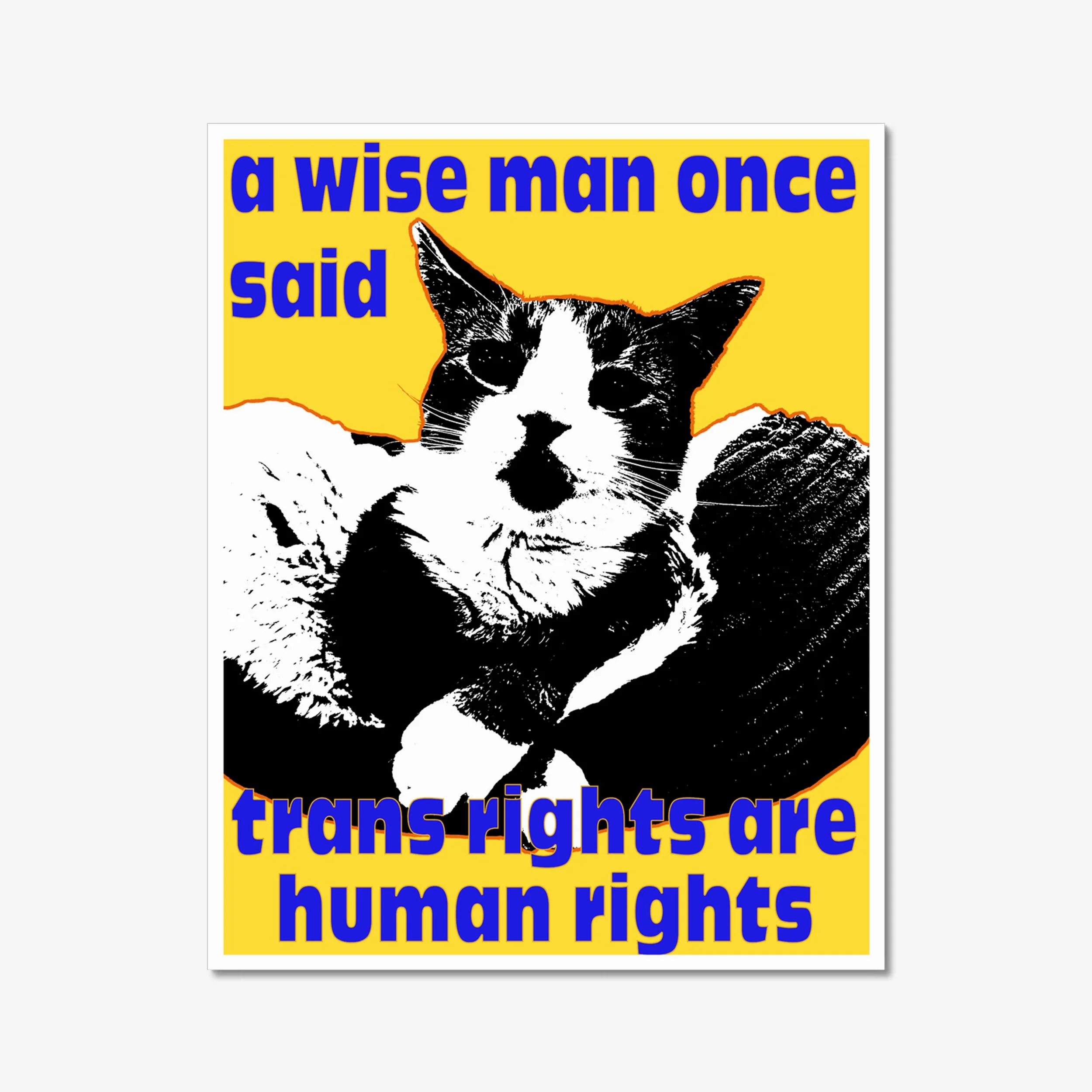 A Wise Man Once Said Trans Rights Are Human Rights
