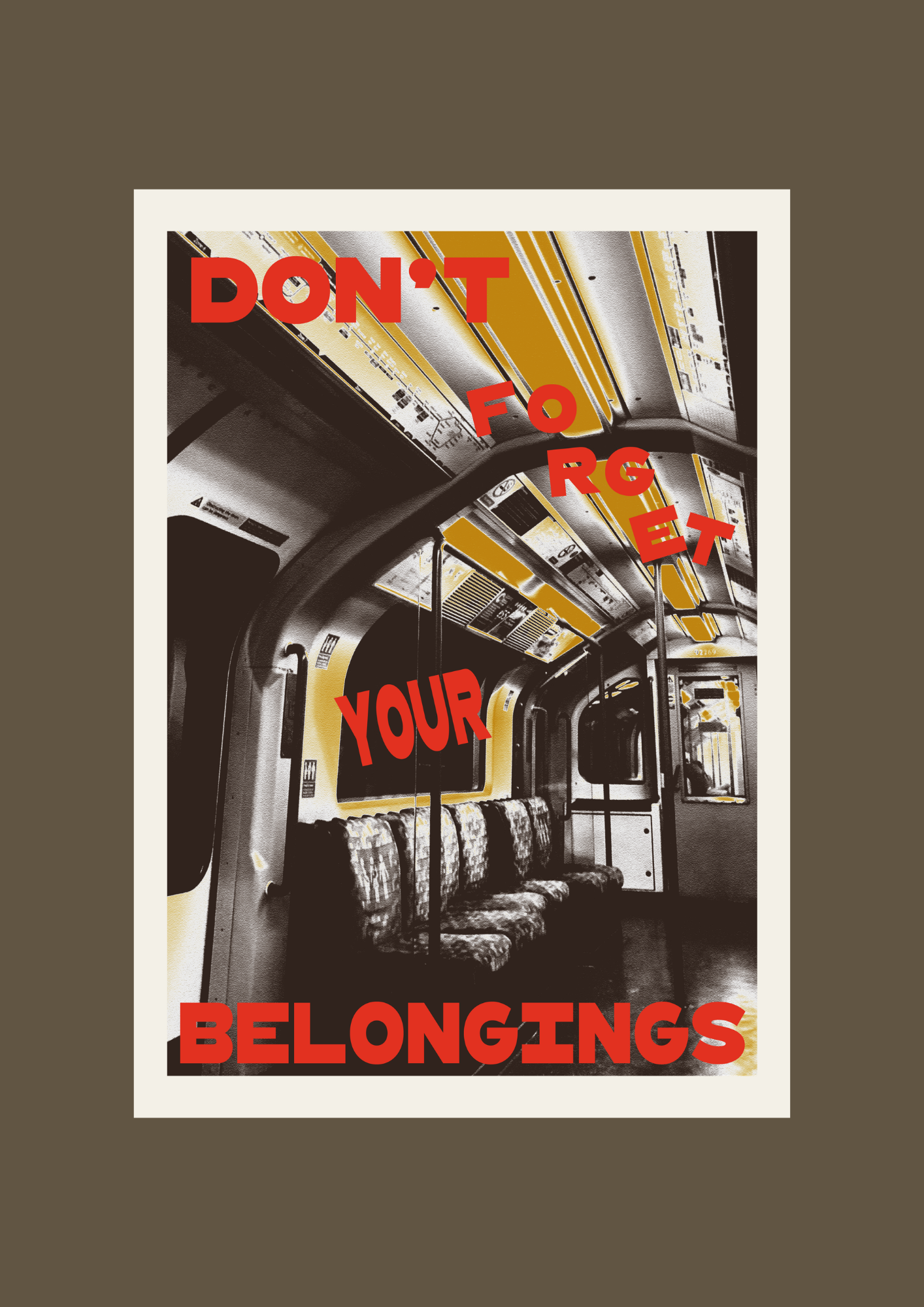 Don't Forget Your Belongings
