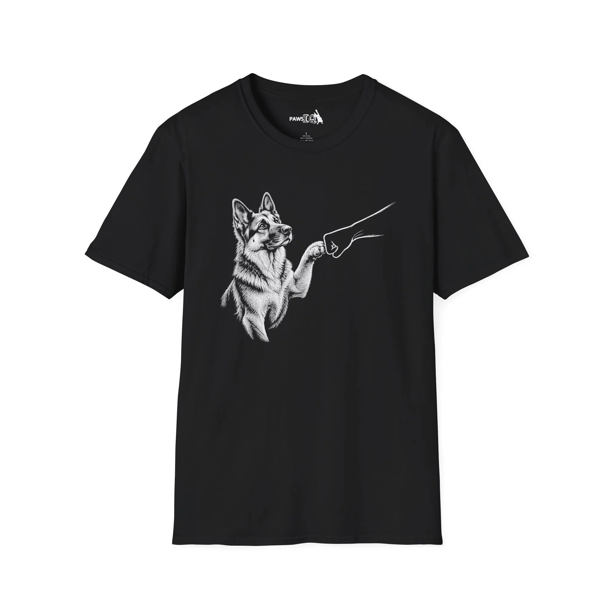 German Shepherd Fist Bump Unisex T-Shirt