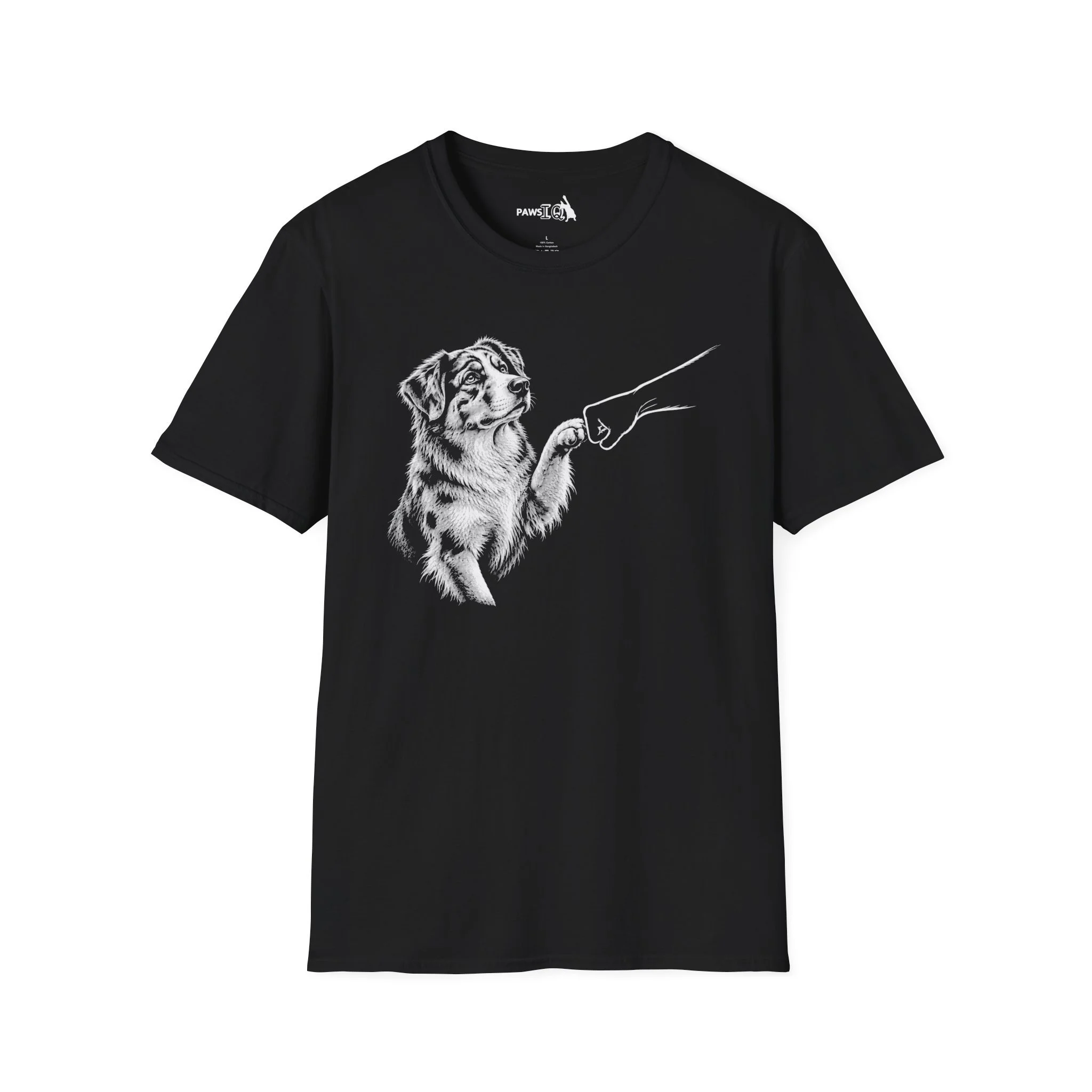 Australian Shepherd Fist Bump Unisex T-Shirt