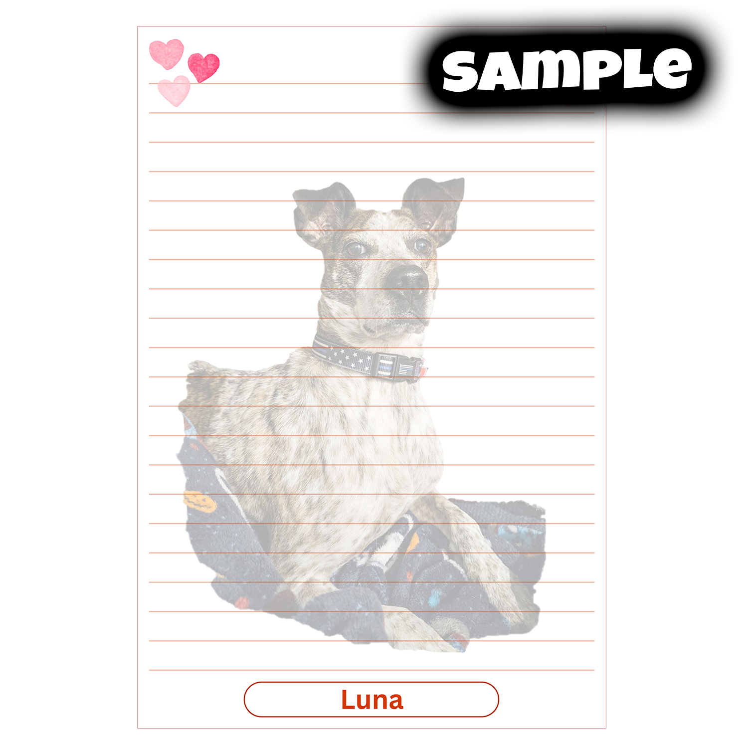 Notepad of your Furbaby