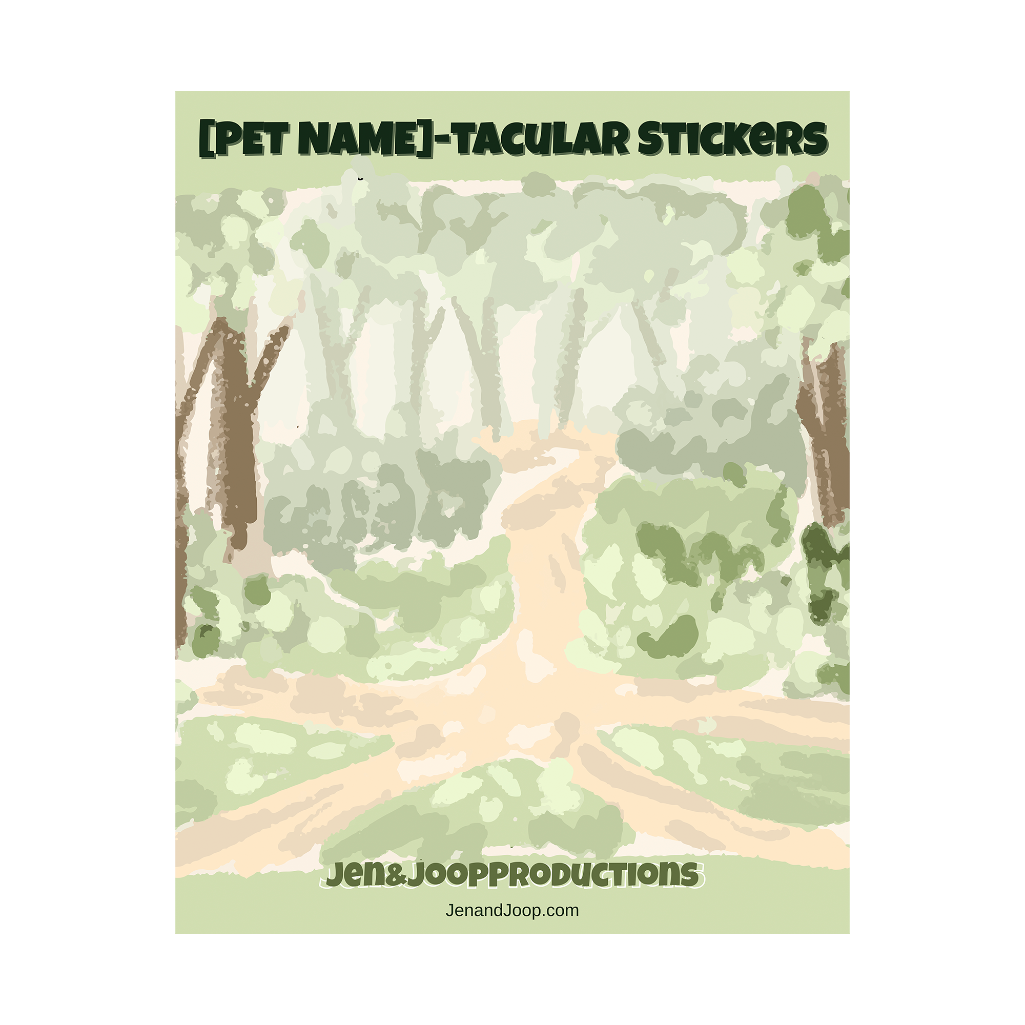 Sticker Sheet of Your Fur Friends!