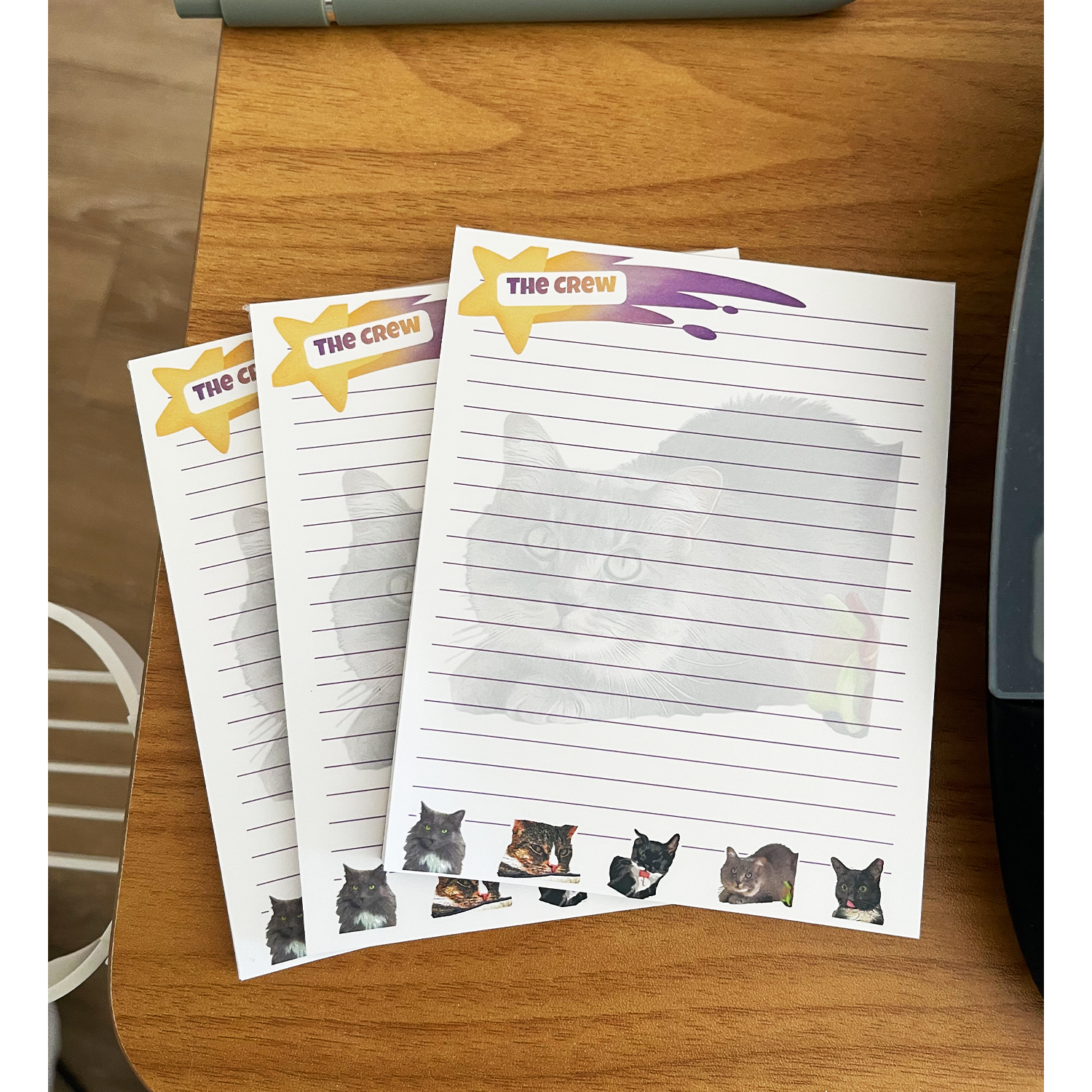 The Crew Notepad Pack (3)