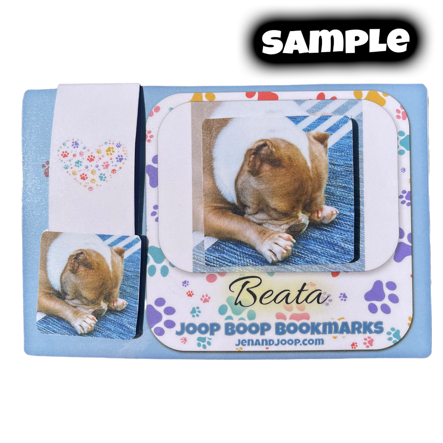Custom Bookmark and Fridge Magnet!