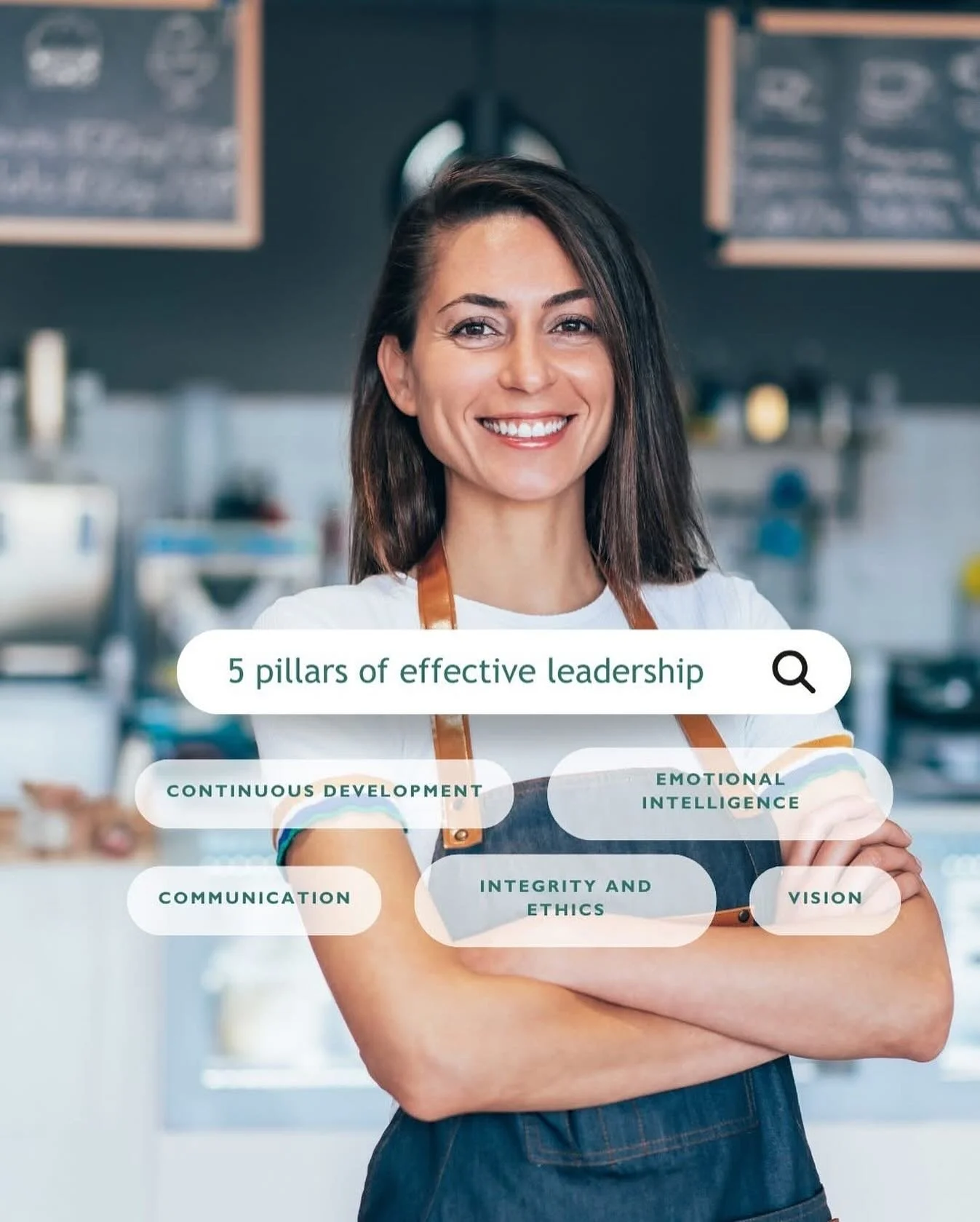Leadership Tip: The 5 Pillars of Effective Leadership

Strong leadership isn&rsquo;t born&mdash;it&rsquo;s built. Whether you&rsquo;re managing a team or launching a dream, these five pillars create a foundation that lasts:

Vision &ndash; Know where
