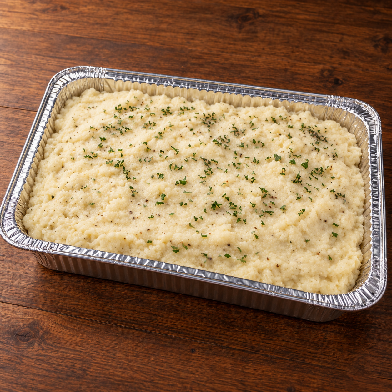 Creamy Garlic Mashed Cauliflower — Large