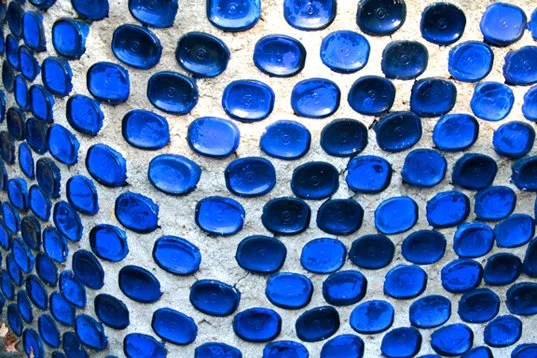 Kathy LaForce © blue-bottle-wall.jpg