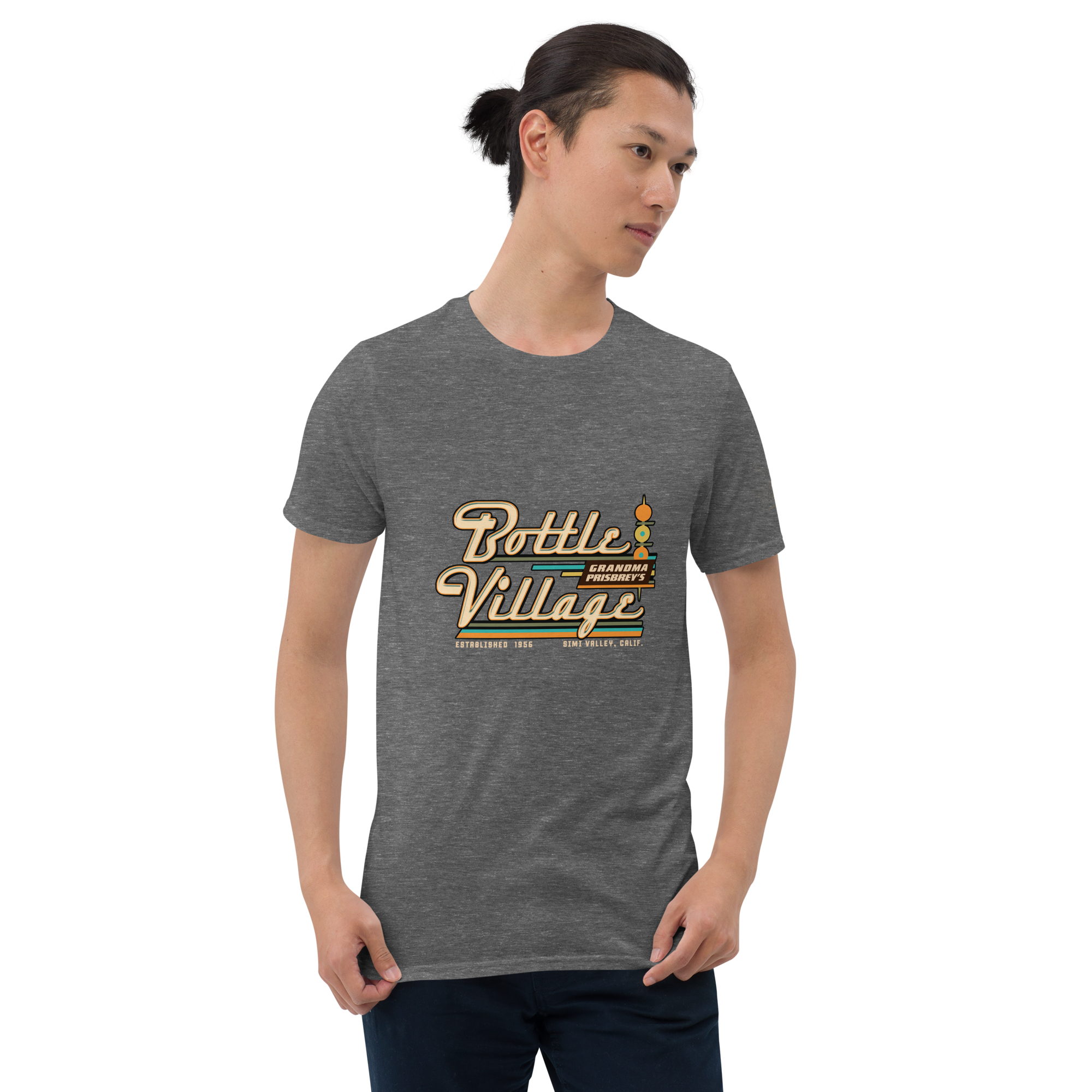 Short-Sleeve Unisex T-Shirt_Grandma Prisbrey_Graphite