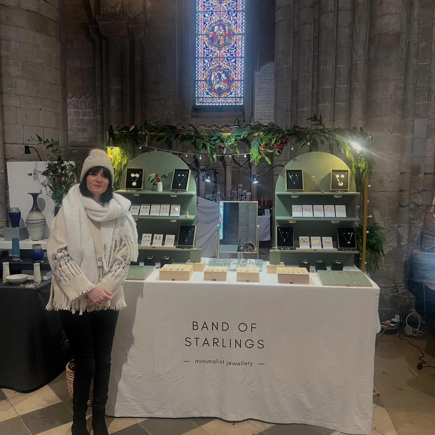 A big THANK YOU to everyone who stopped by my stand at @ely_cathedral Christmas fair last week. As usual, it was such a wonderful event and a pleasure to meet so many lovely people from all over the country. 

I&rsquo;m now back home and prepping for