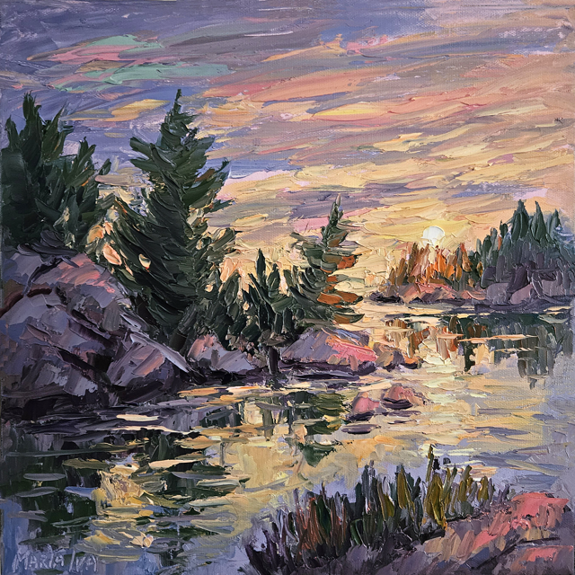 Sunset_on_Georgian_Bay_oil_2025 Medium.png