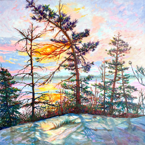 A Rose Gold Evening_Oil_2025.png