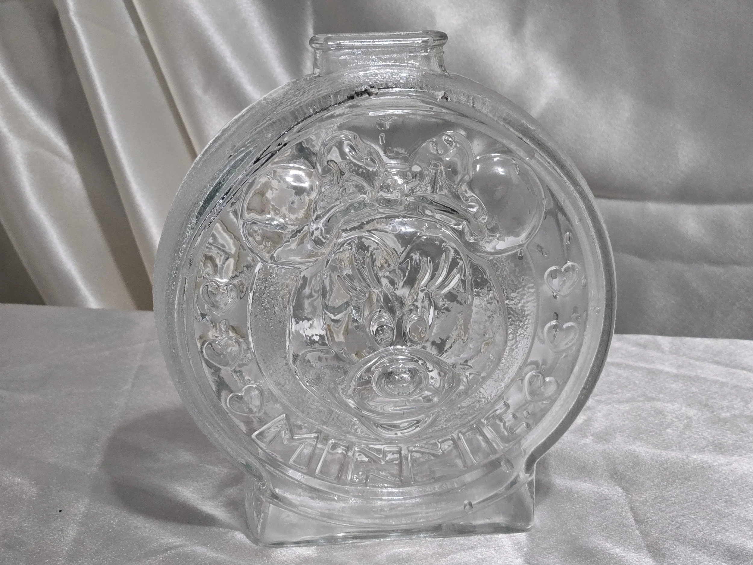 Vintage Disney Mickey & Minnie piggy bank, retro collectible home decor