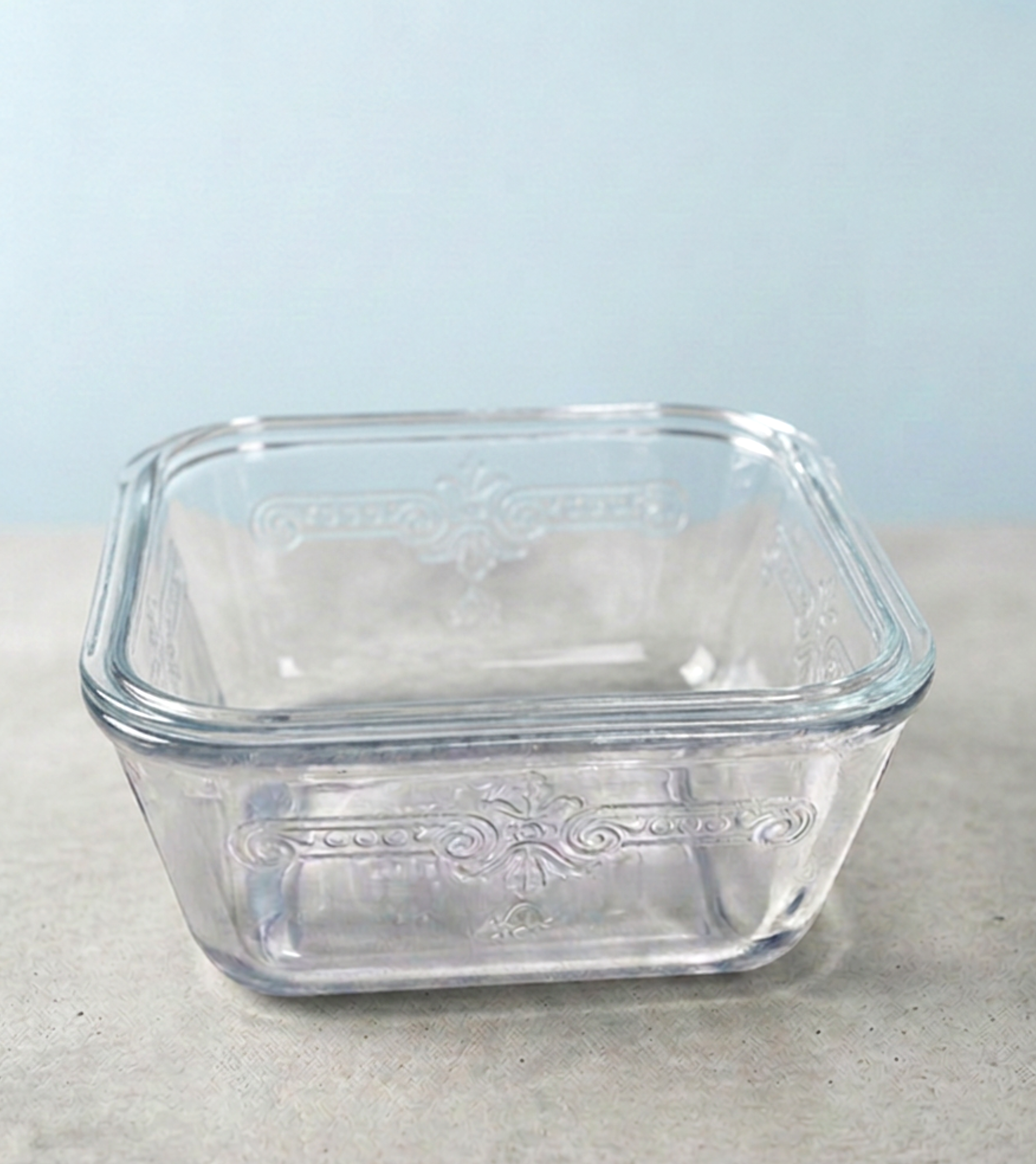 Vintage Fire-King Philbe Sapphire Blue Dish • 1940s Individual Casserole Refrigerator Dish • Anchor Hocking