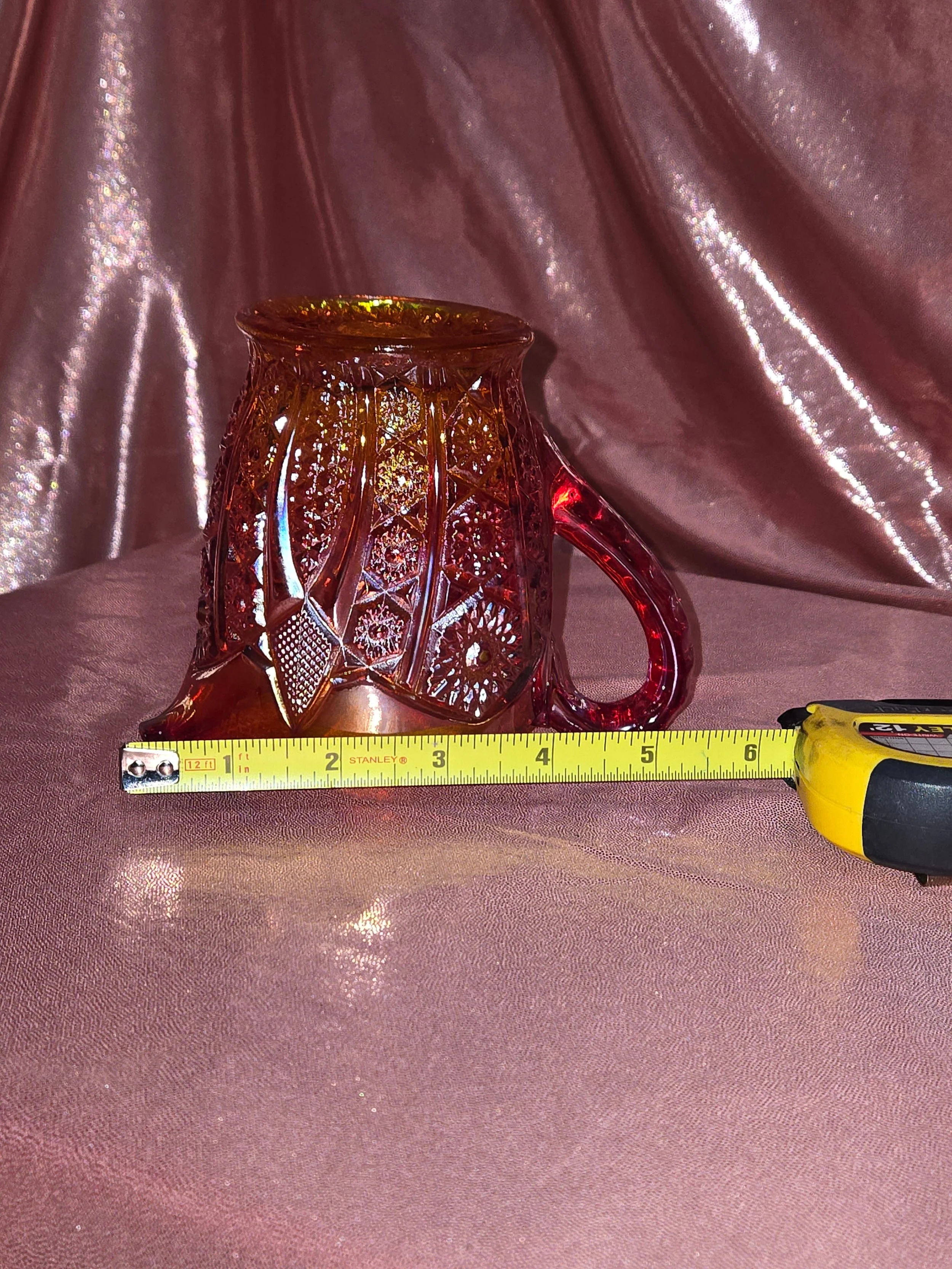 Iridescent Indiana Glass tableware