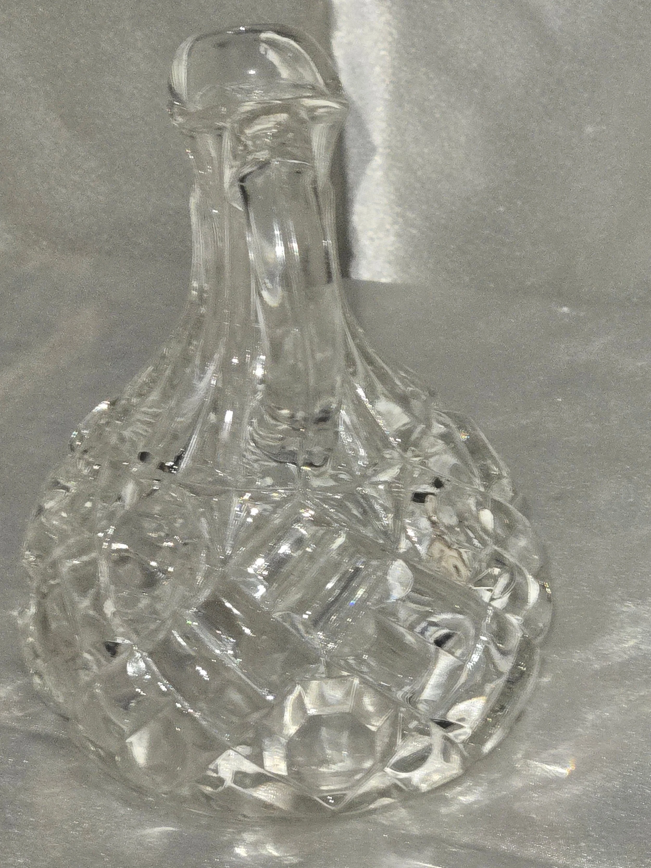 Early American Pattern Glass oil cruet