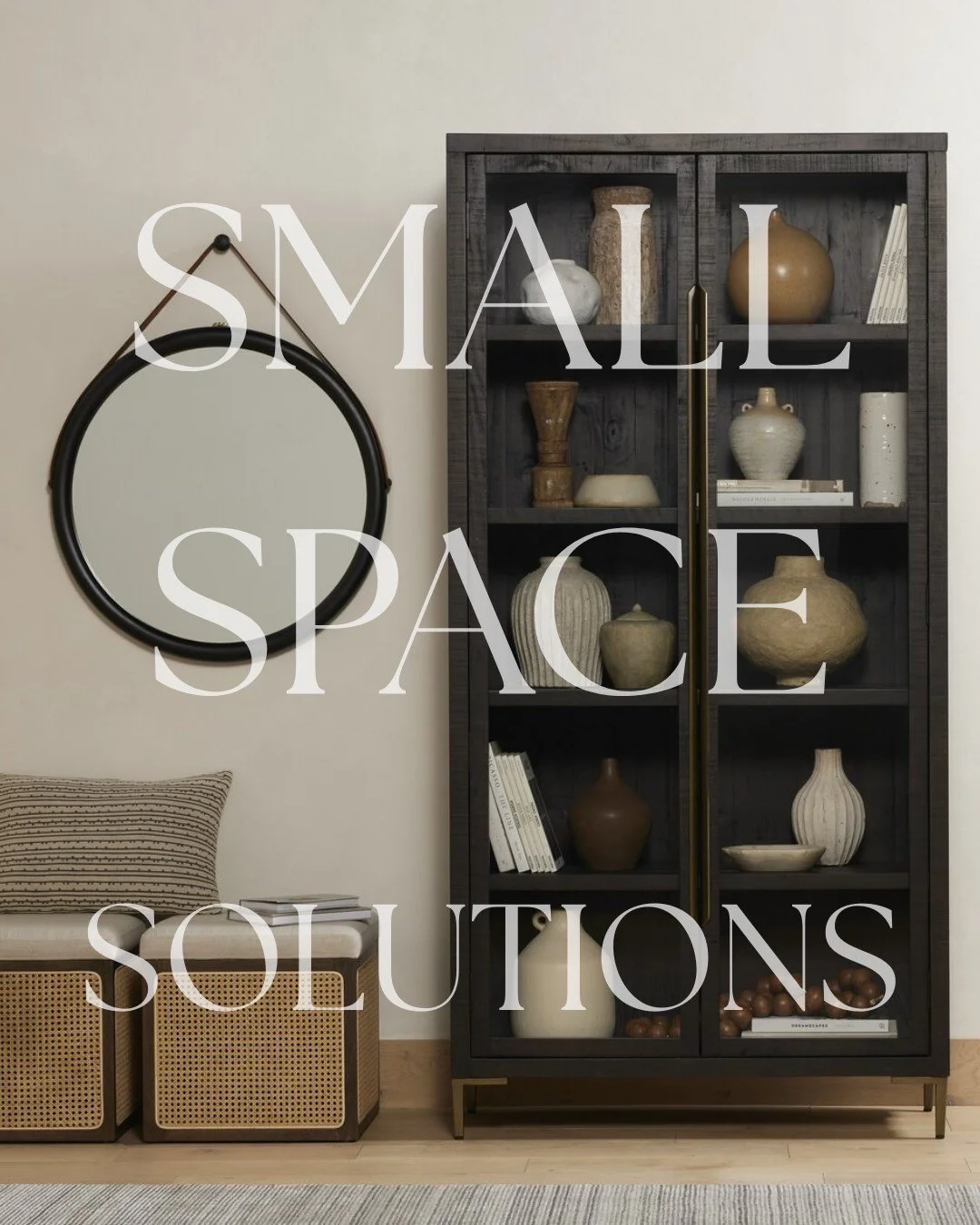 Big style doesn&rsquo;t need big square footage. From multi-use furniture and vertical storage to perfectly scaled pieces, these small space solutions prove that every inch counts. Swipe to see how you can make the most of your space.