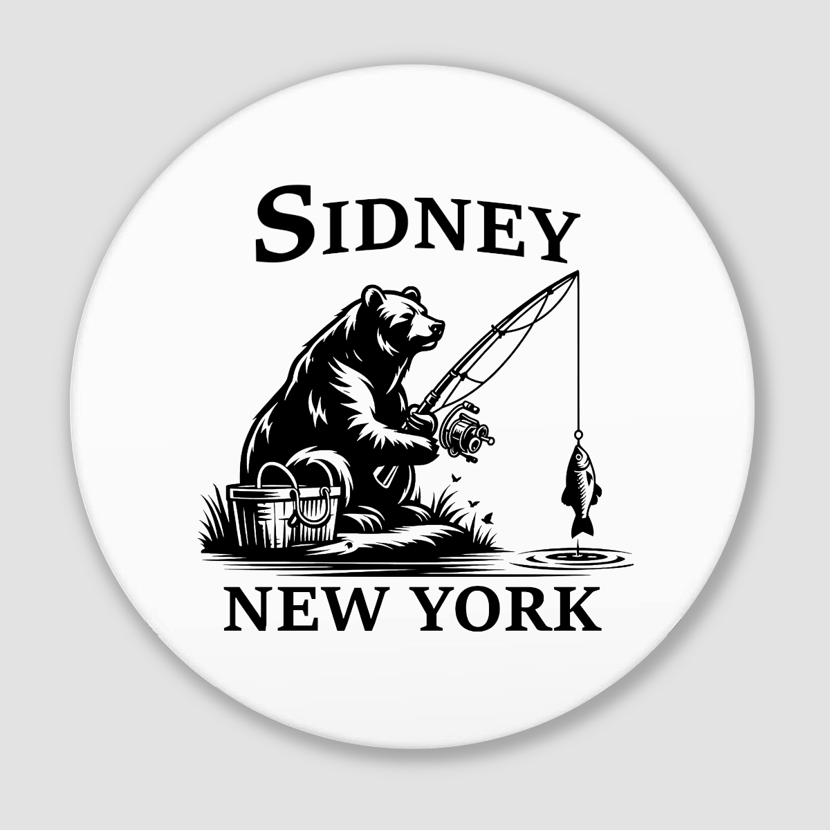Ceramic Coaster Sidney Bear