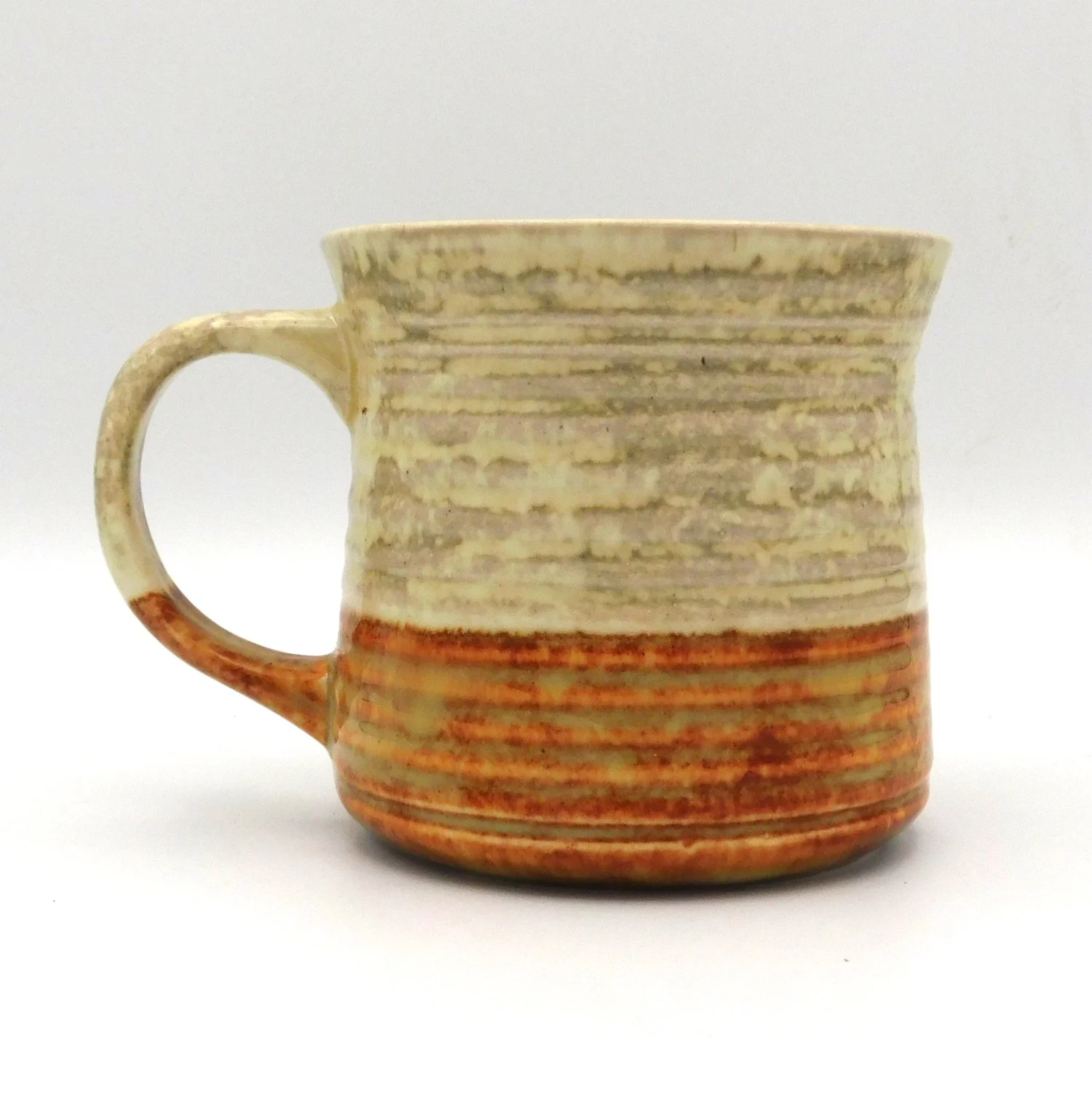 Rustic Mug Sandstone & Cream