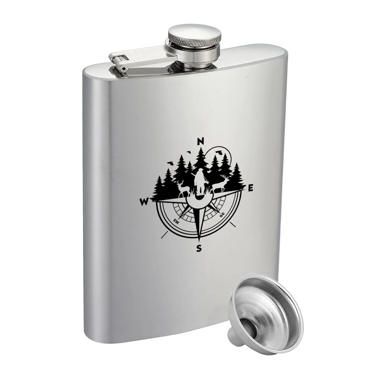 Stainless Steel Flask Hunter