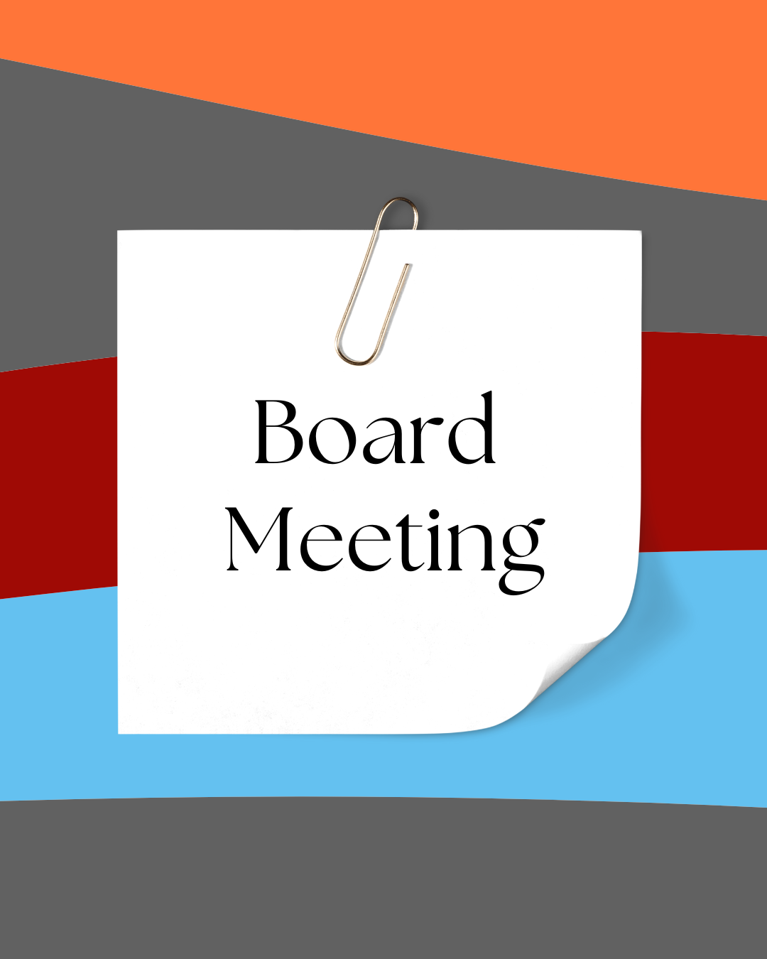Board Meeting: Annual Member Meeting