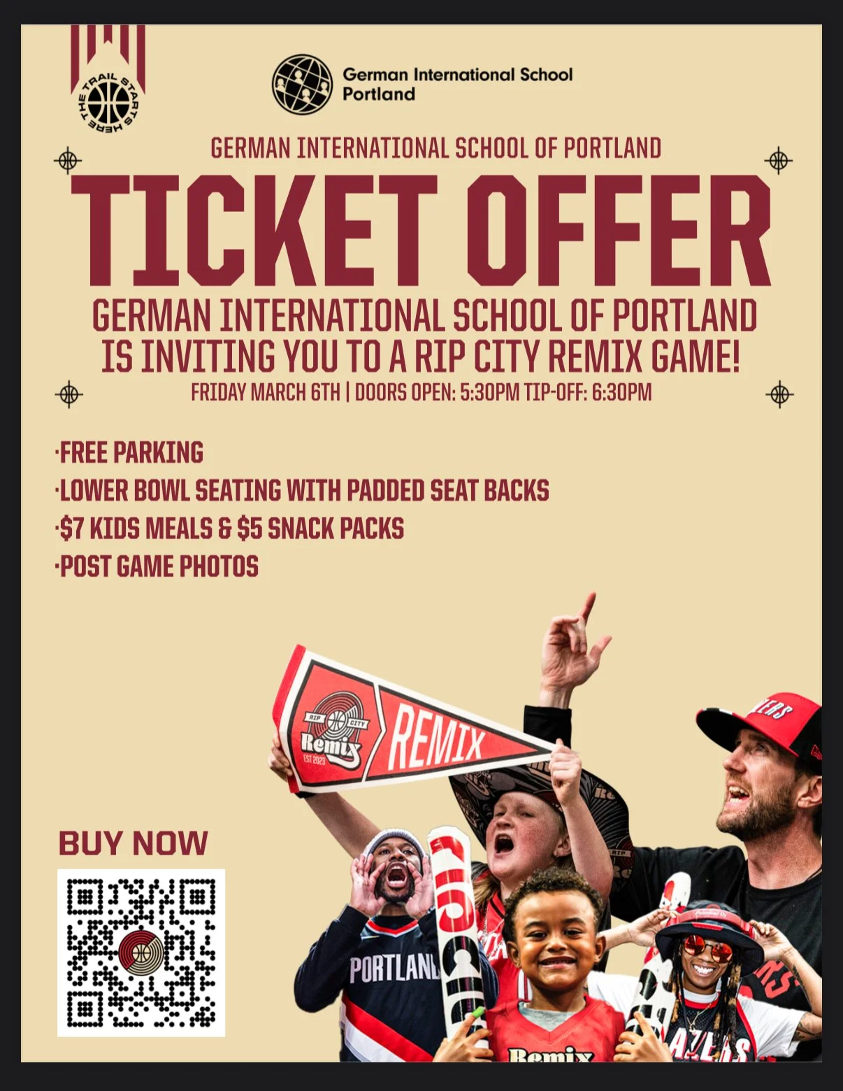 GIS Rip City Remix Basketball Game