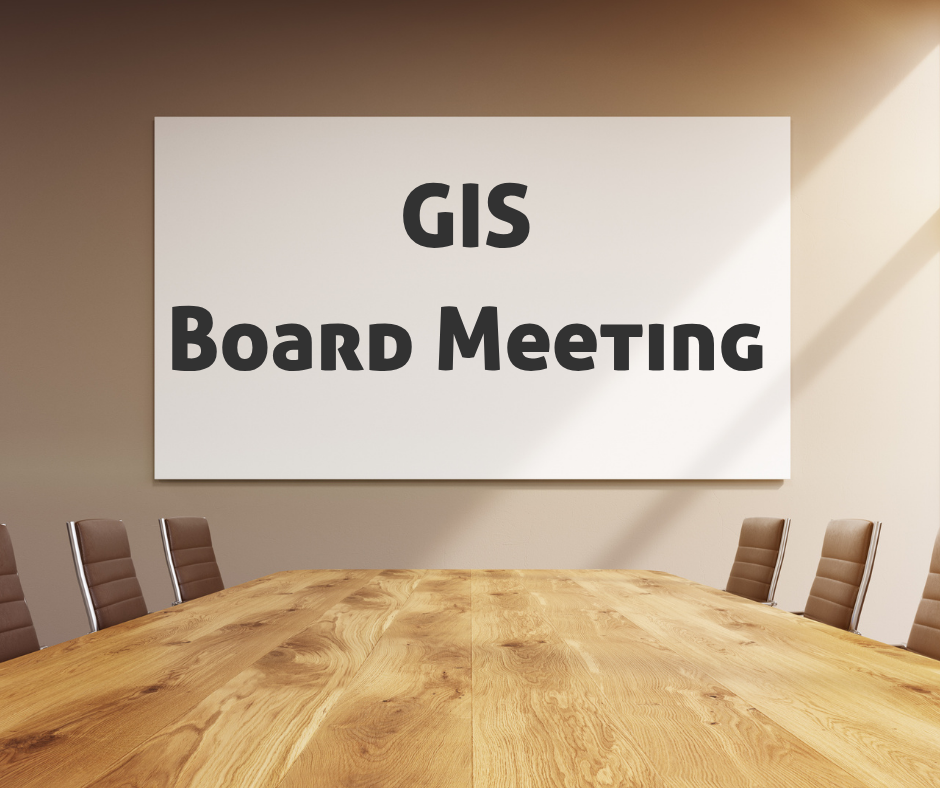 GIS Board Meeting 