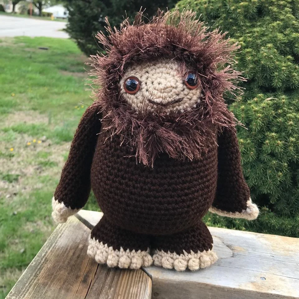 Bigfoot Amigurumi Plush