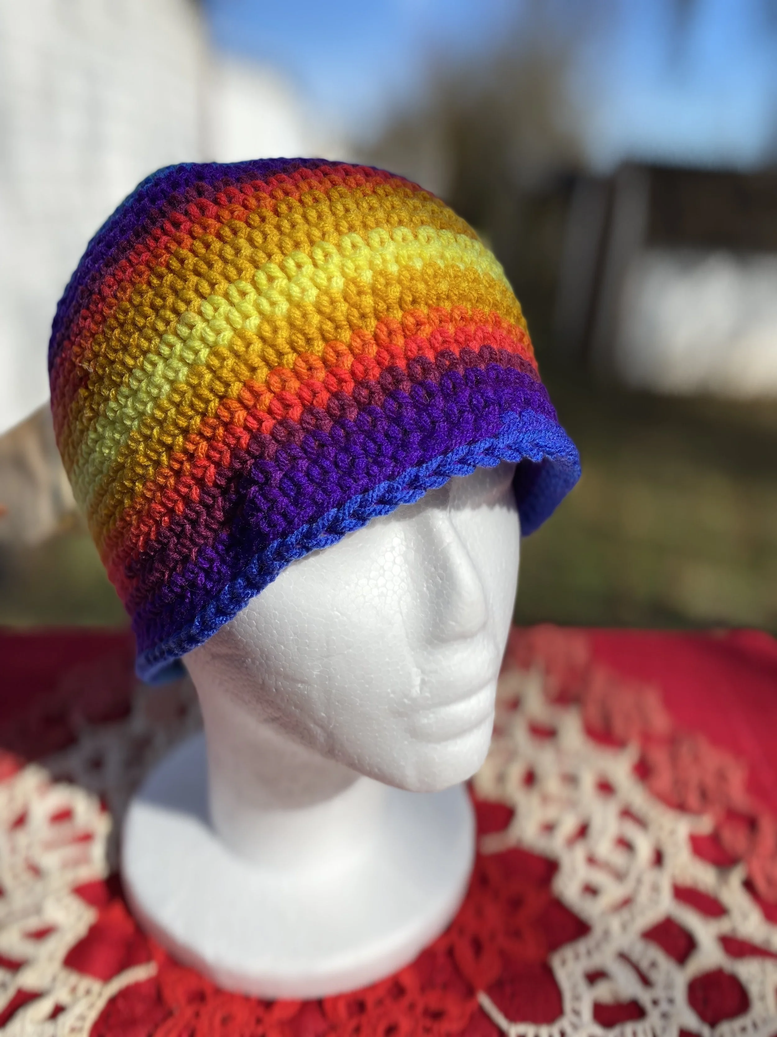 Crayons Crochet Beanie