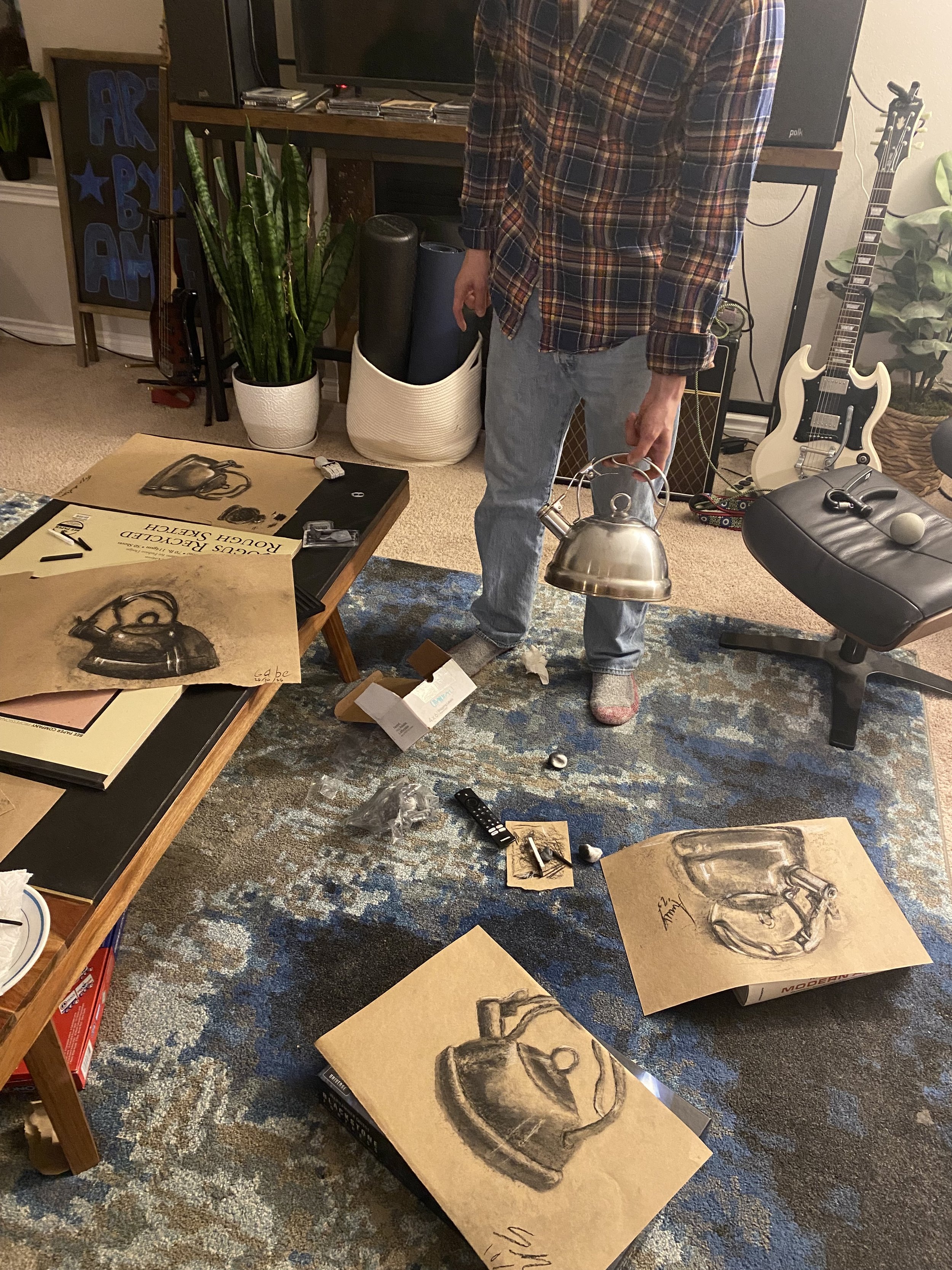 Why I Make Everyone Draw a Shiny Kettle