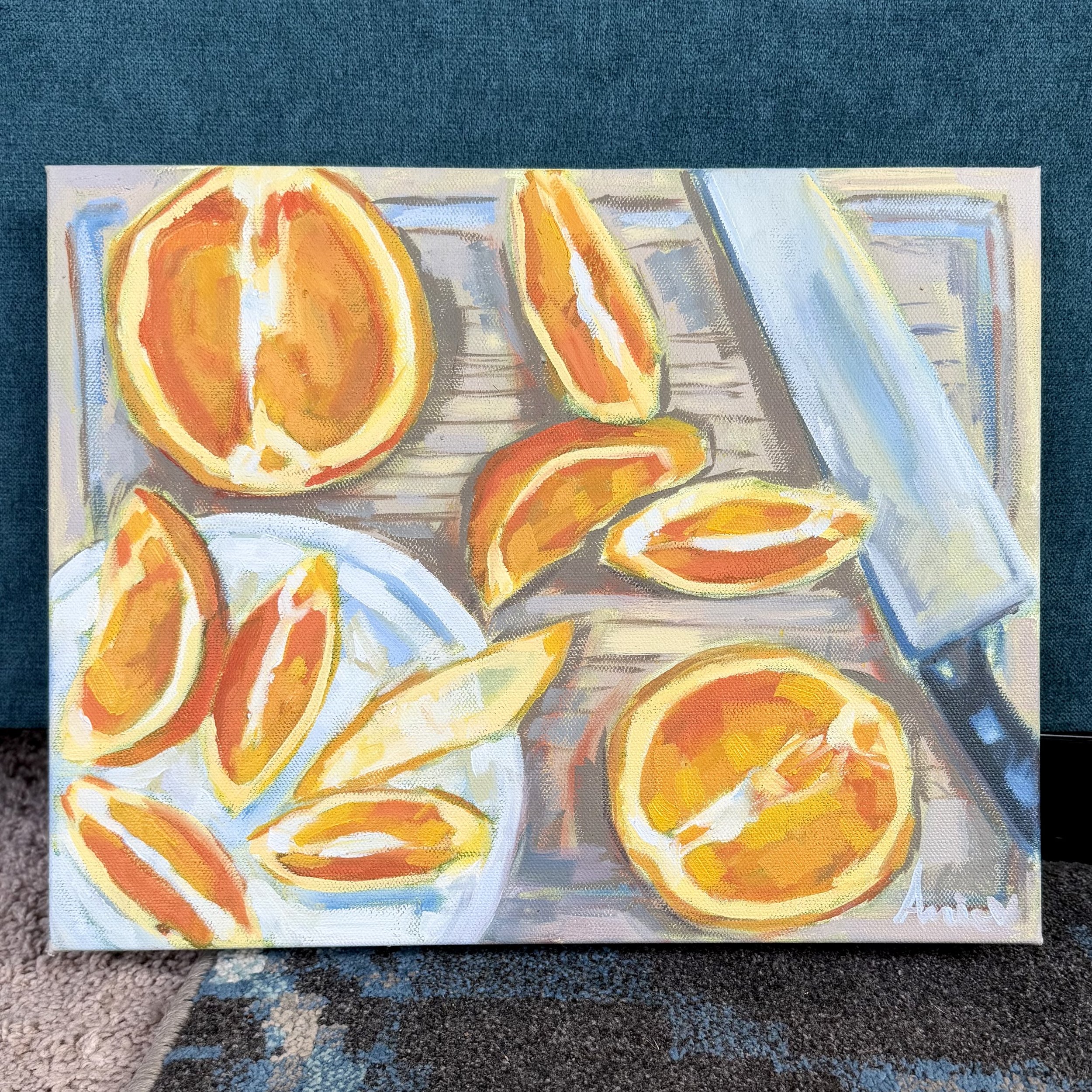 Study of Orange and Green