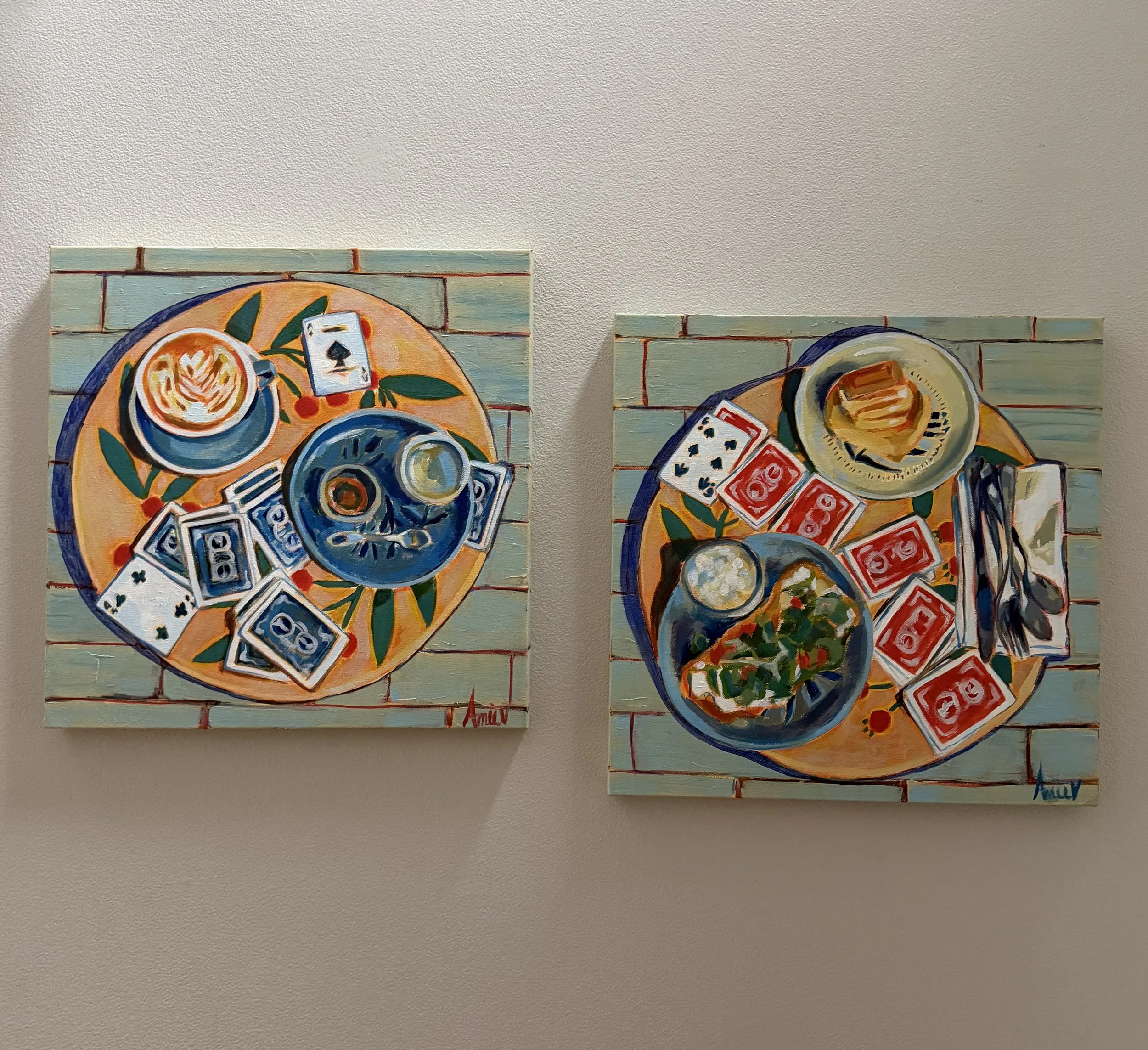 The Two Small Tables In The Corner (1 & 2)