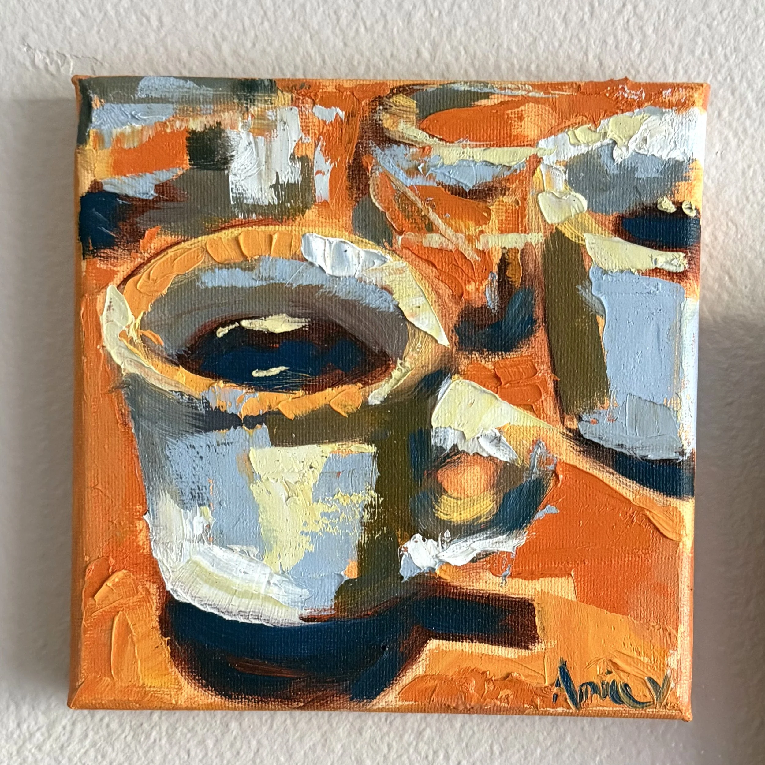 Orange and Blue