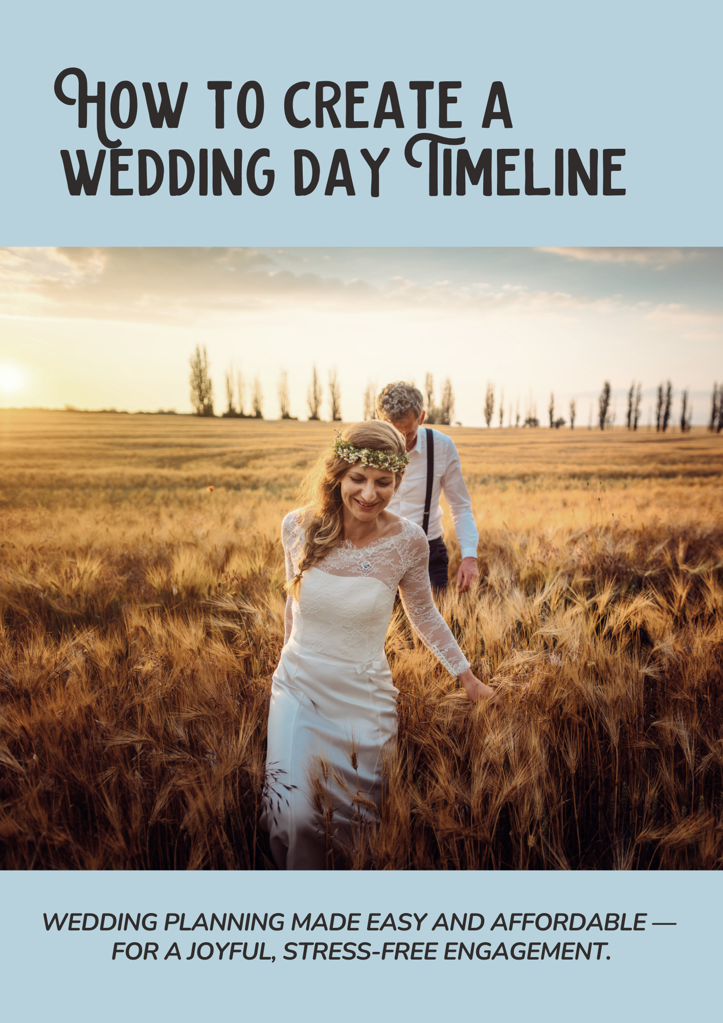 How To Create a Wedding Day Timeline That Actually Works — Irene's ...
