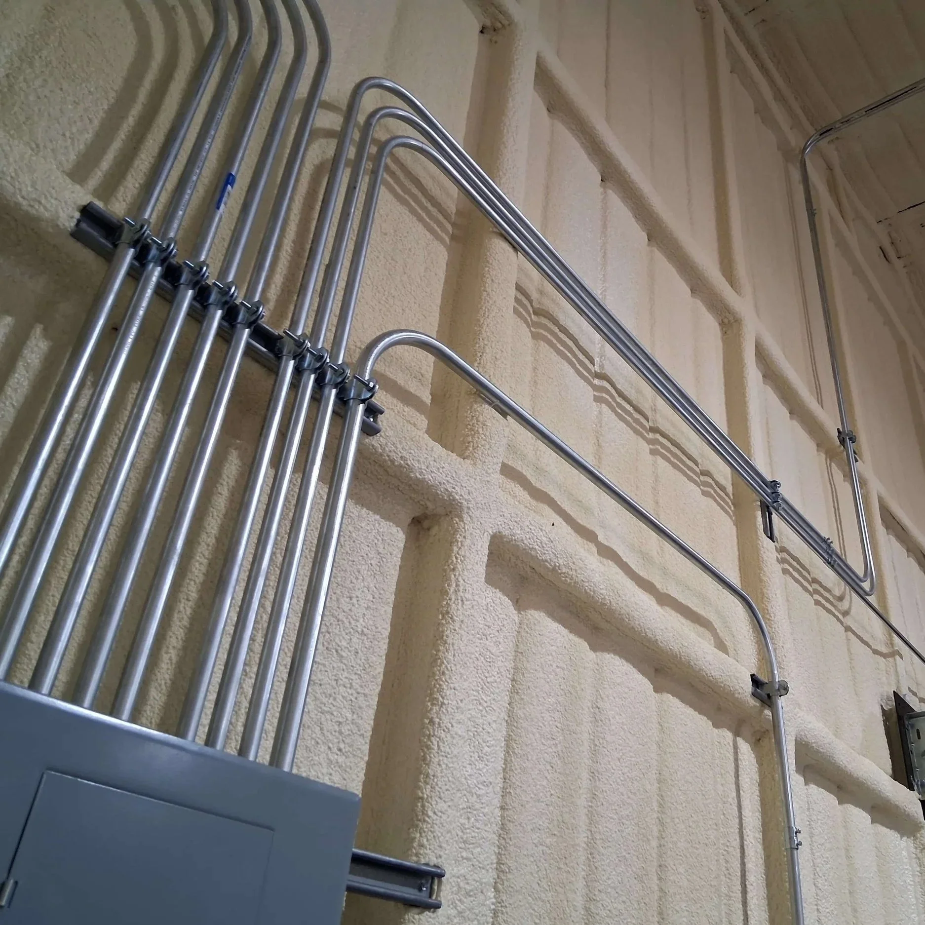 Pipework showcasing precision bending