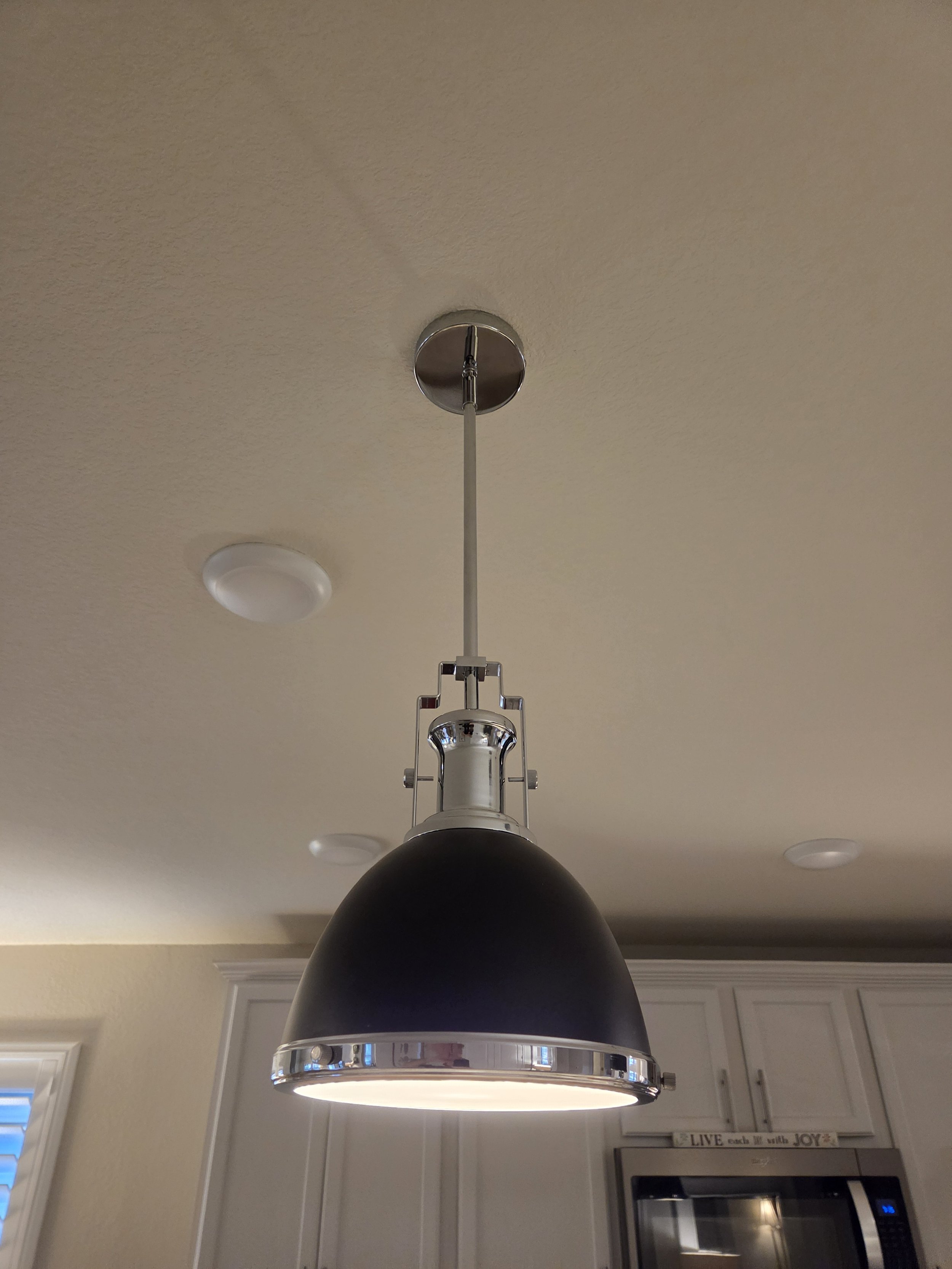 Nautical themed pendant light