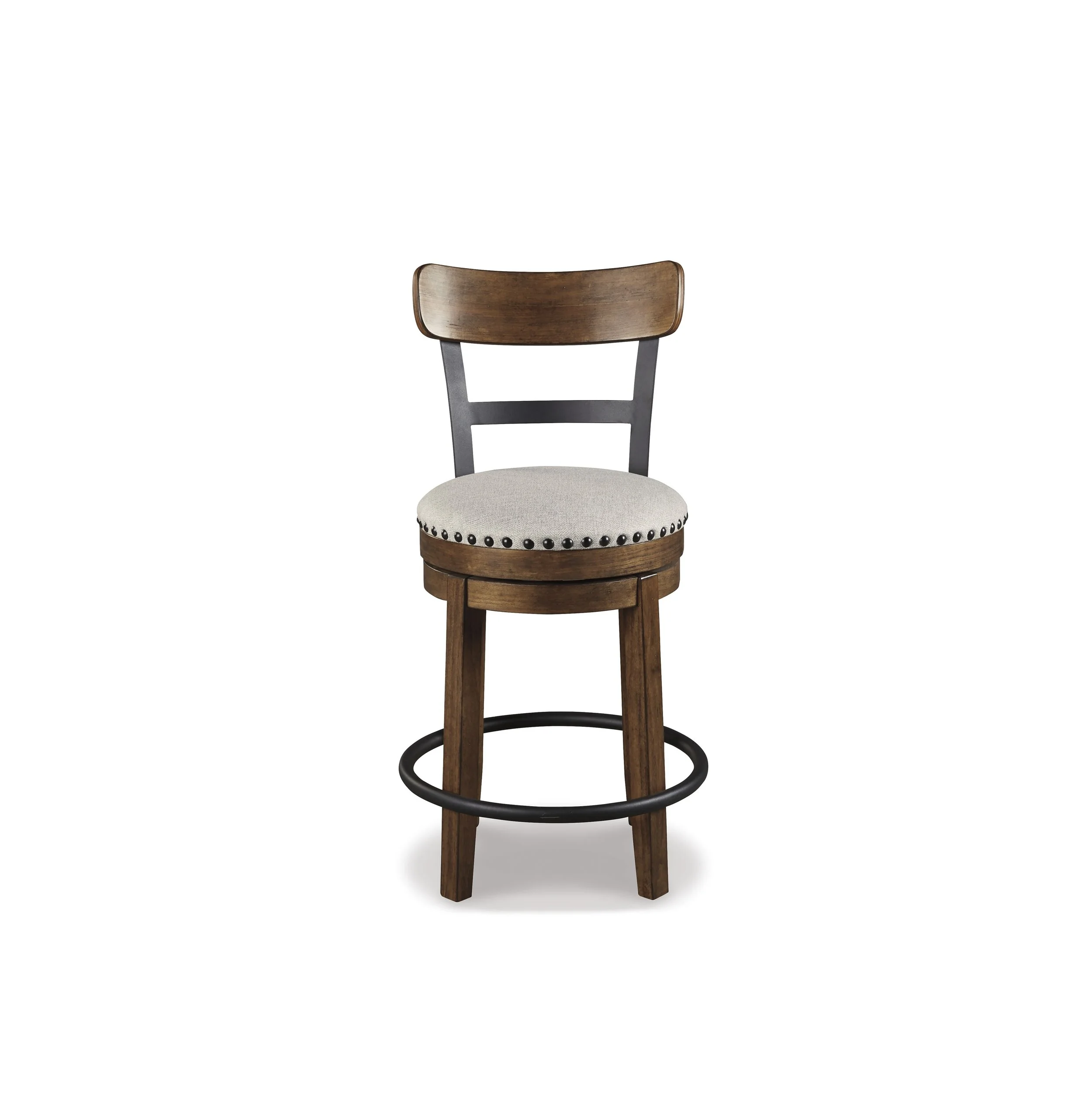 Ashley Valebeck UPH Swivel Barstool (brown)