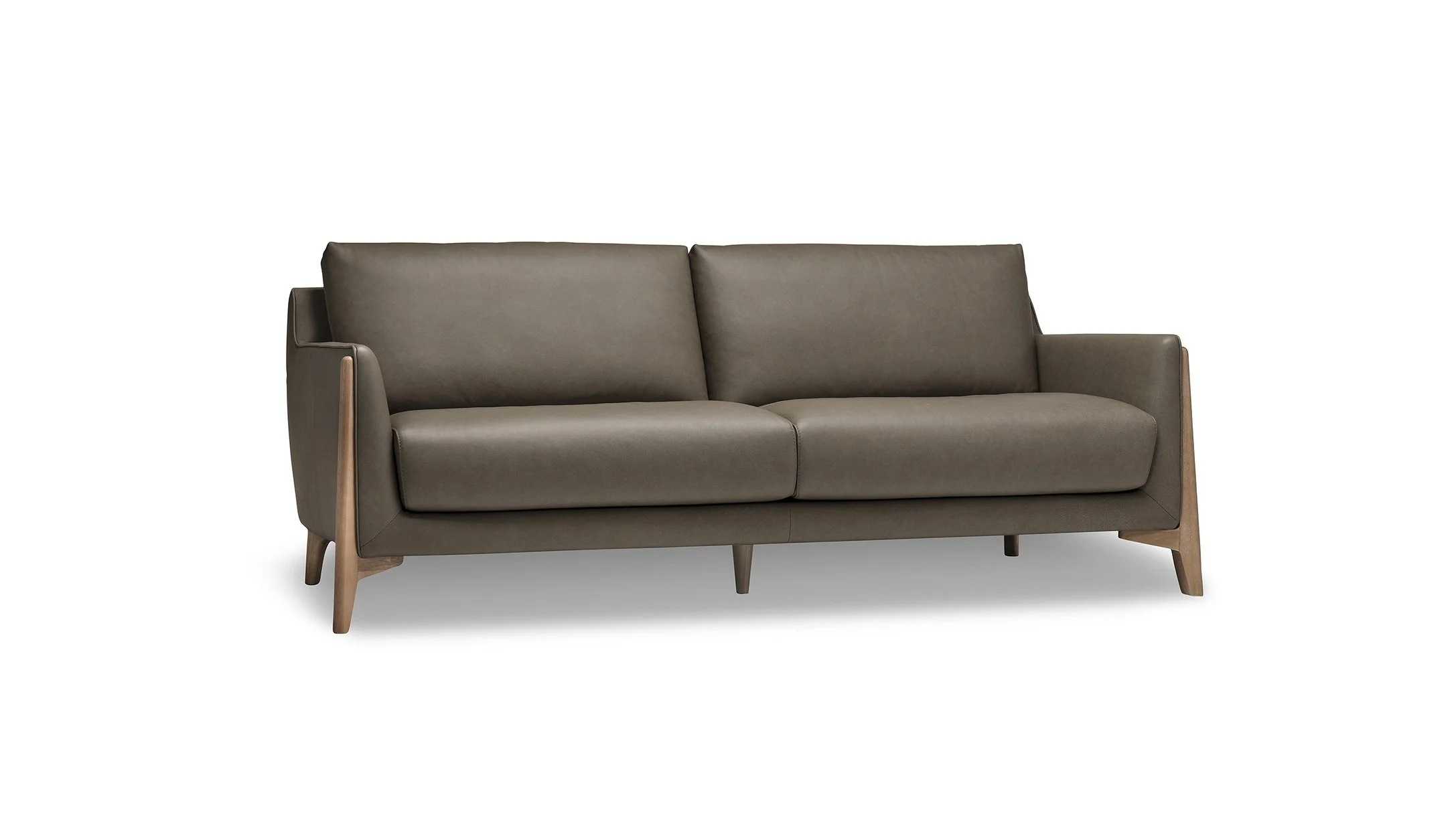 Stylus Berkley 3-Seater Leather Sofa