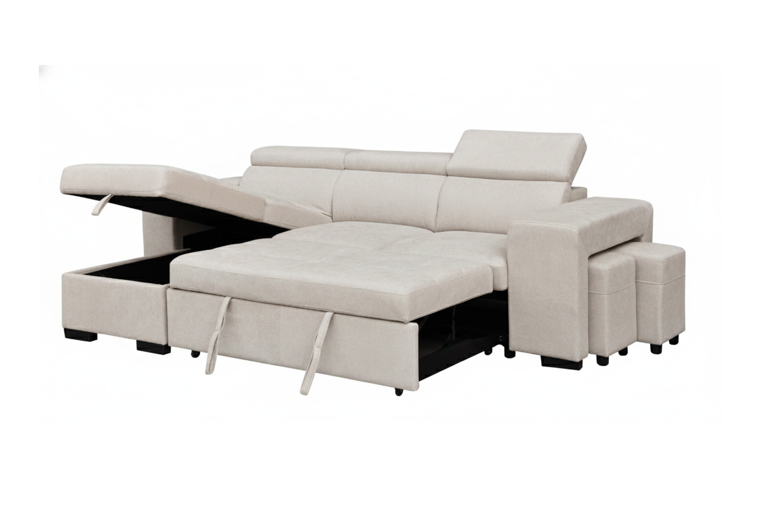 Sylphia Sectional Sofa Beige SF1073-03.png