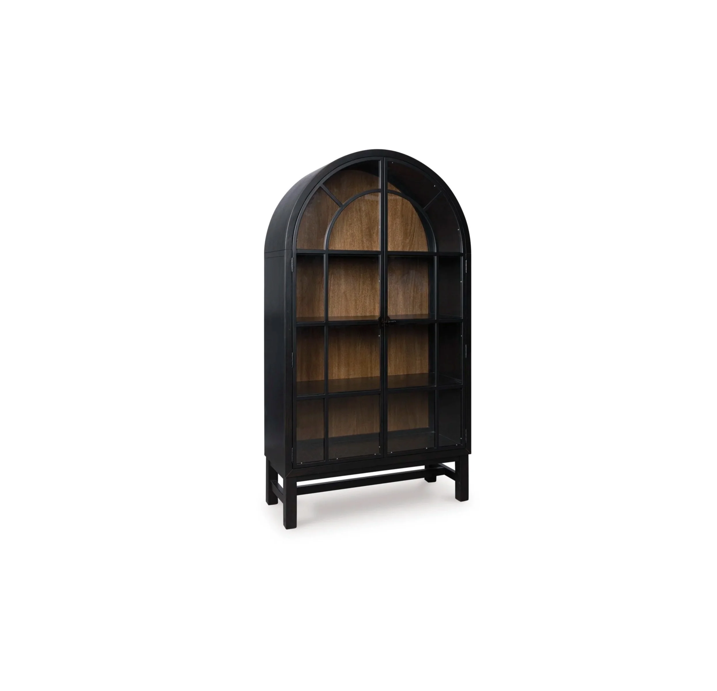 Ashley Greddinton Display Cabinet (Black/Brown)
