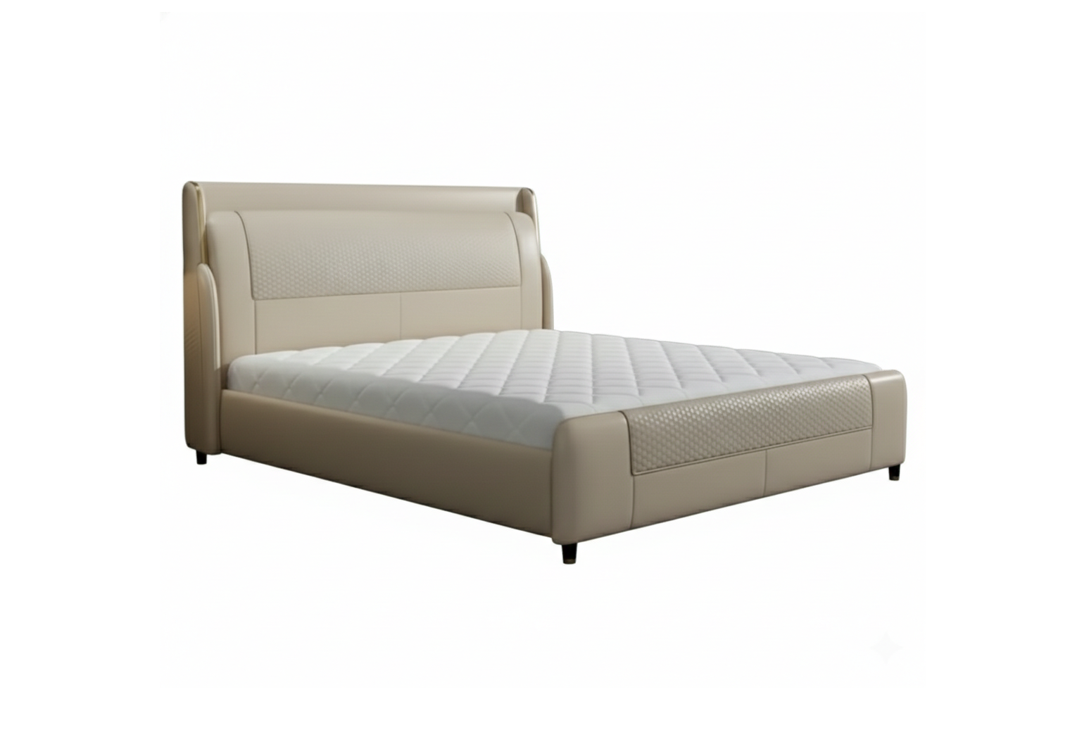 DT-Y5-2246-beige Bentley Bed Frame