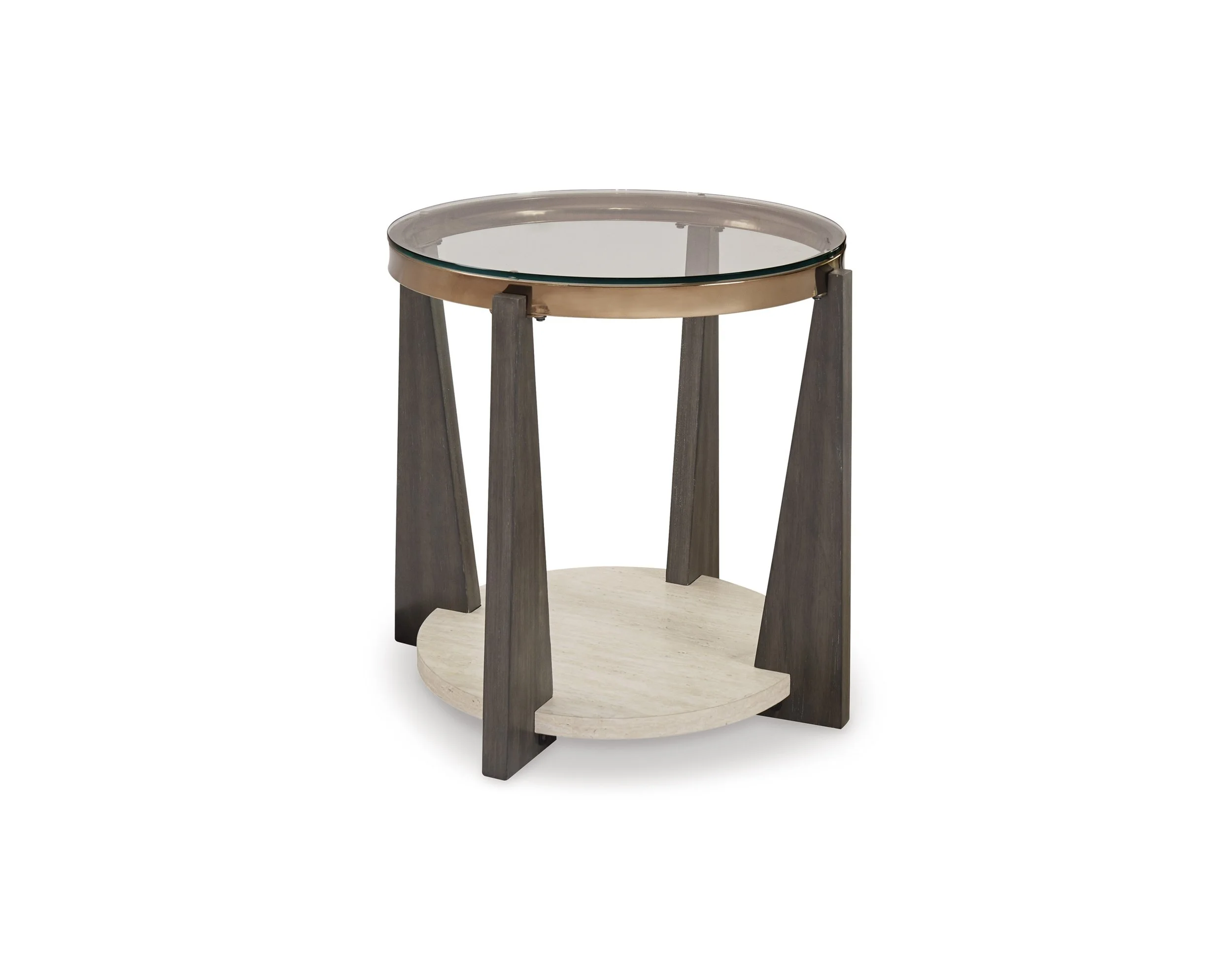 Ashley Frazwa Round End Table