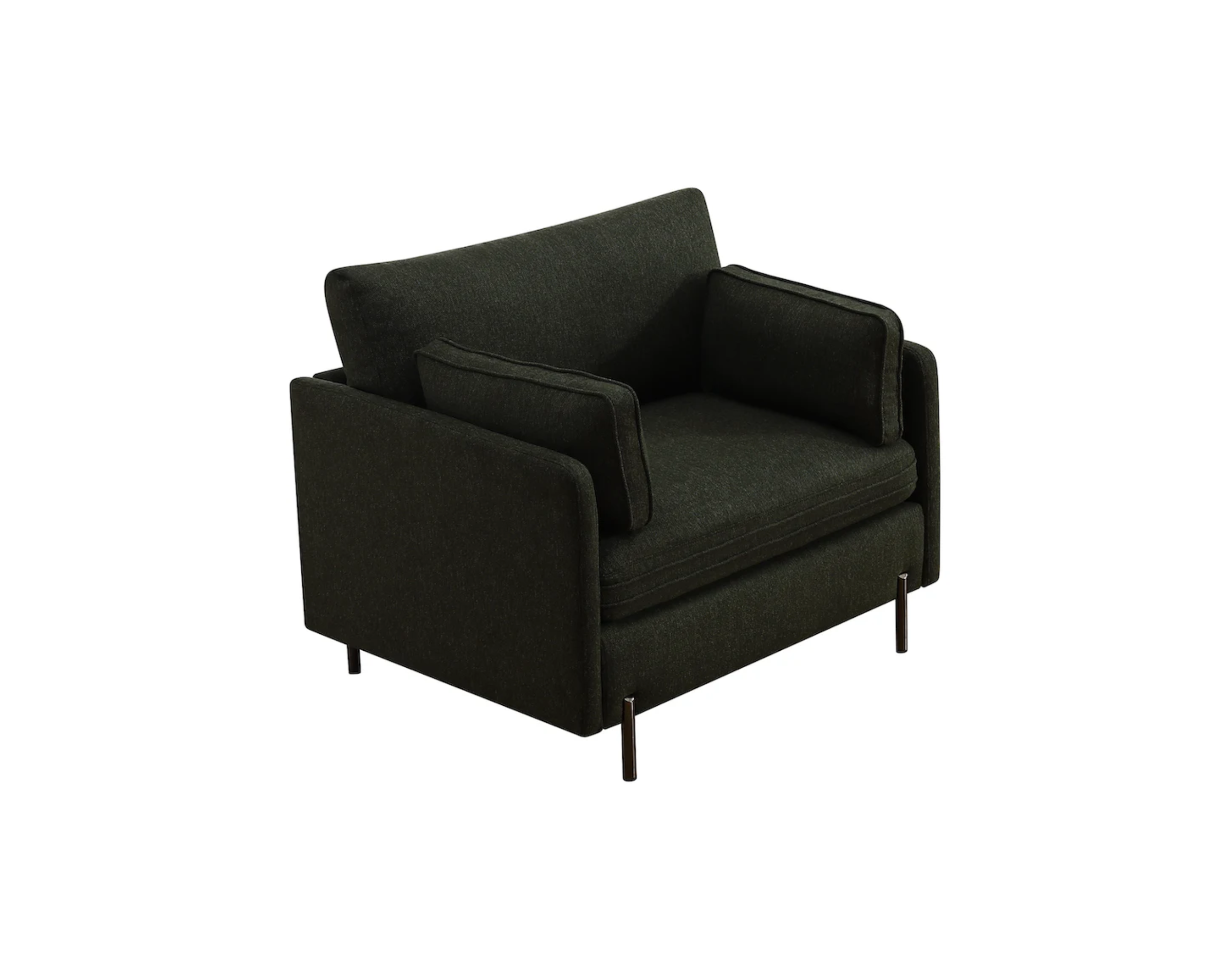 Lyra Single chair (dark green)